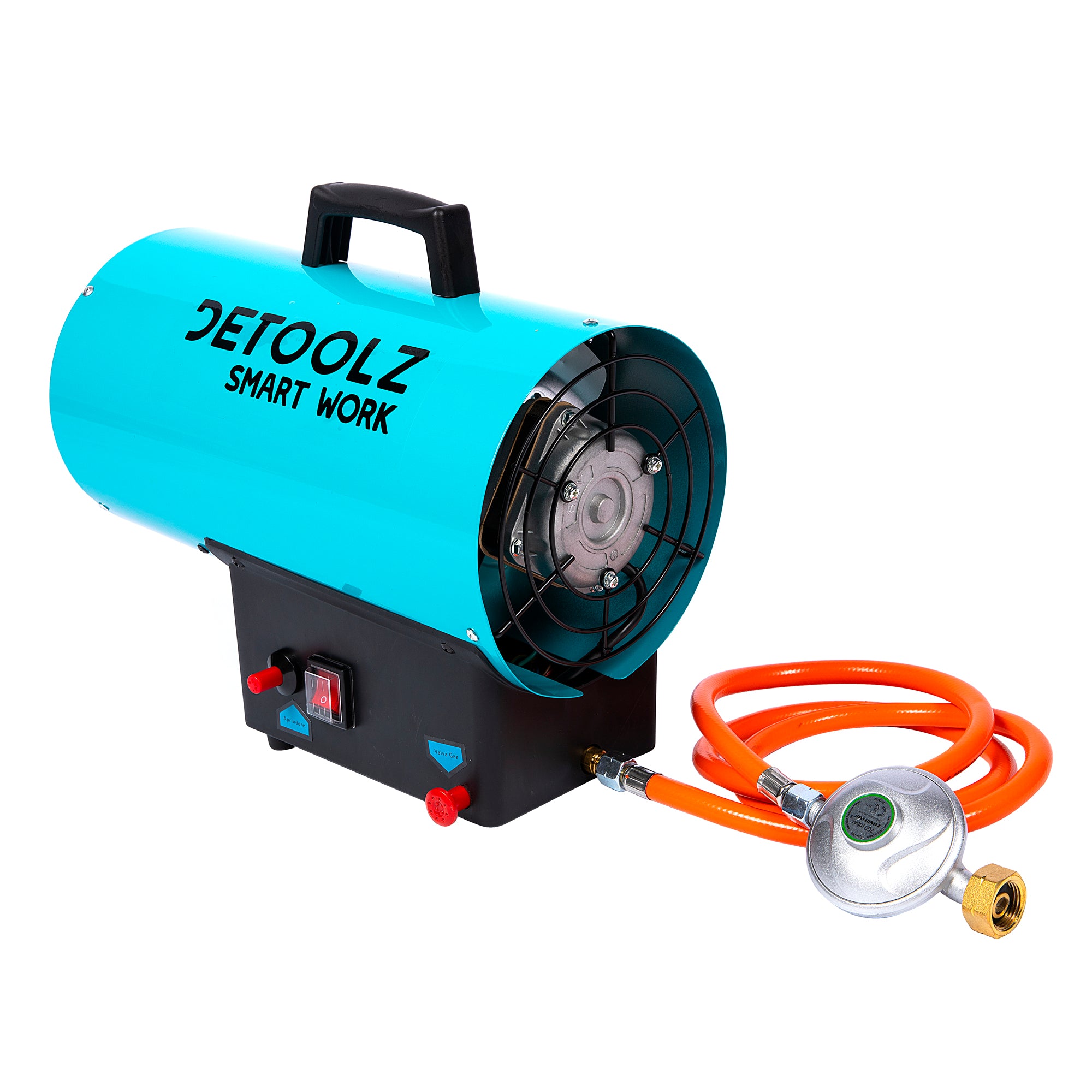 TUN DE CALDURA PE GAZ GPL 220-240V 50HZ PUTERE INCALZIRE 15KW DETOOLZ