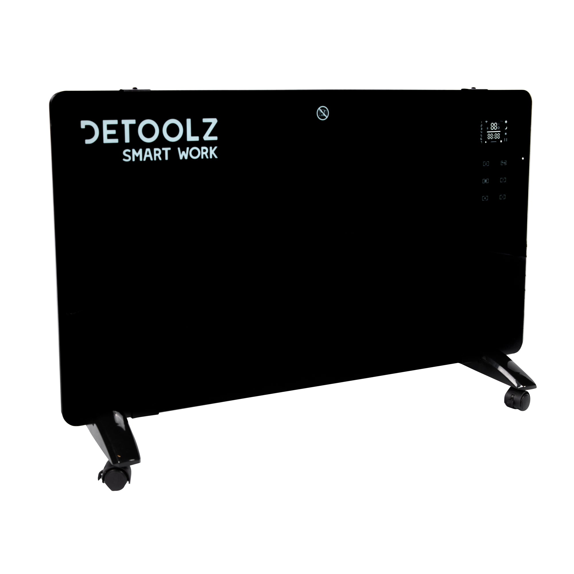 CONVECTOR ELECTRIC 1000W/2000W NEGRU WIFI DETOOLZ