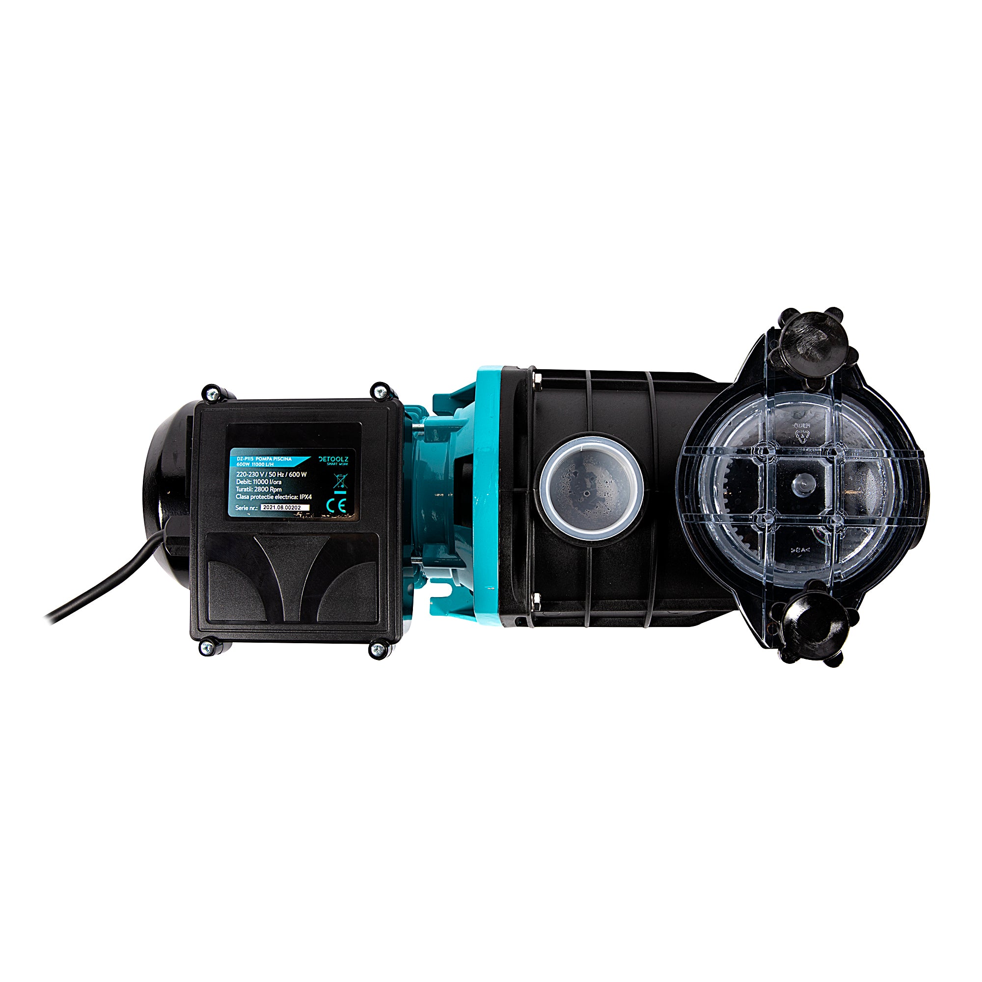 POMPA PISCINA 600W DEBIT 11000L/ORA DETOOLZ