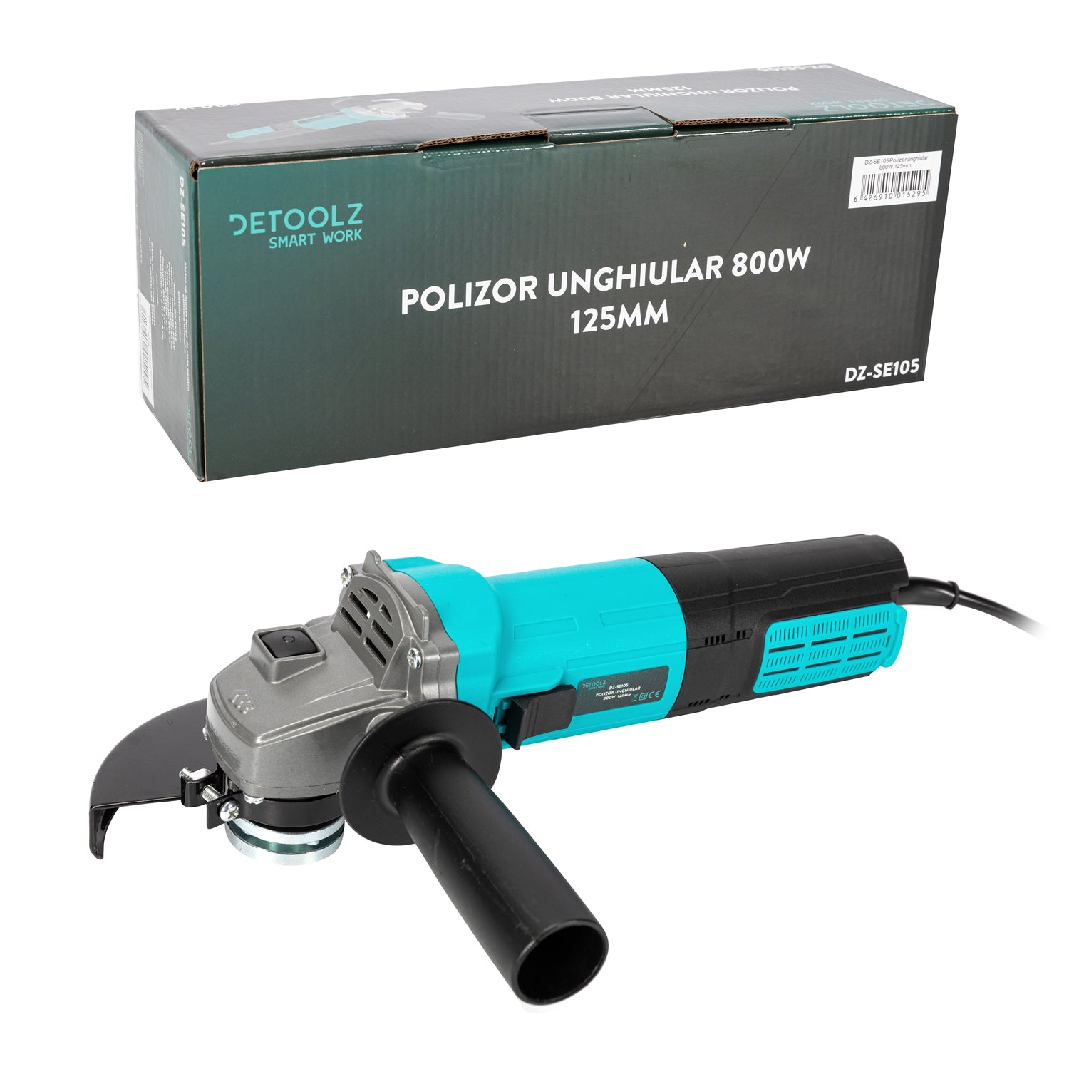 POLIZOR FLEX UNGHIULAR  800W 125MM DETOOLZ