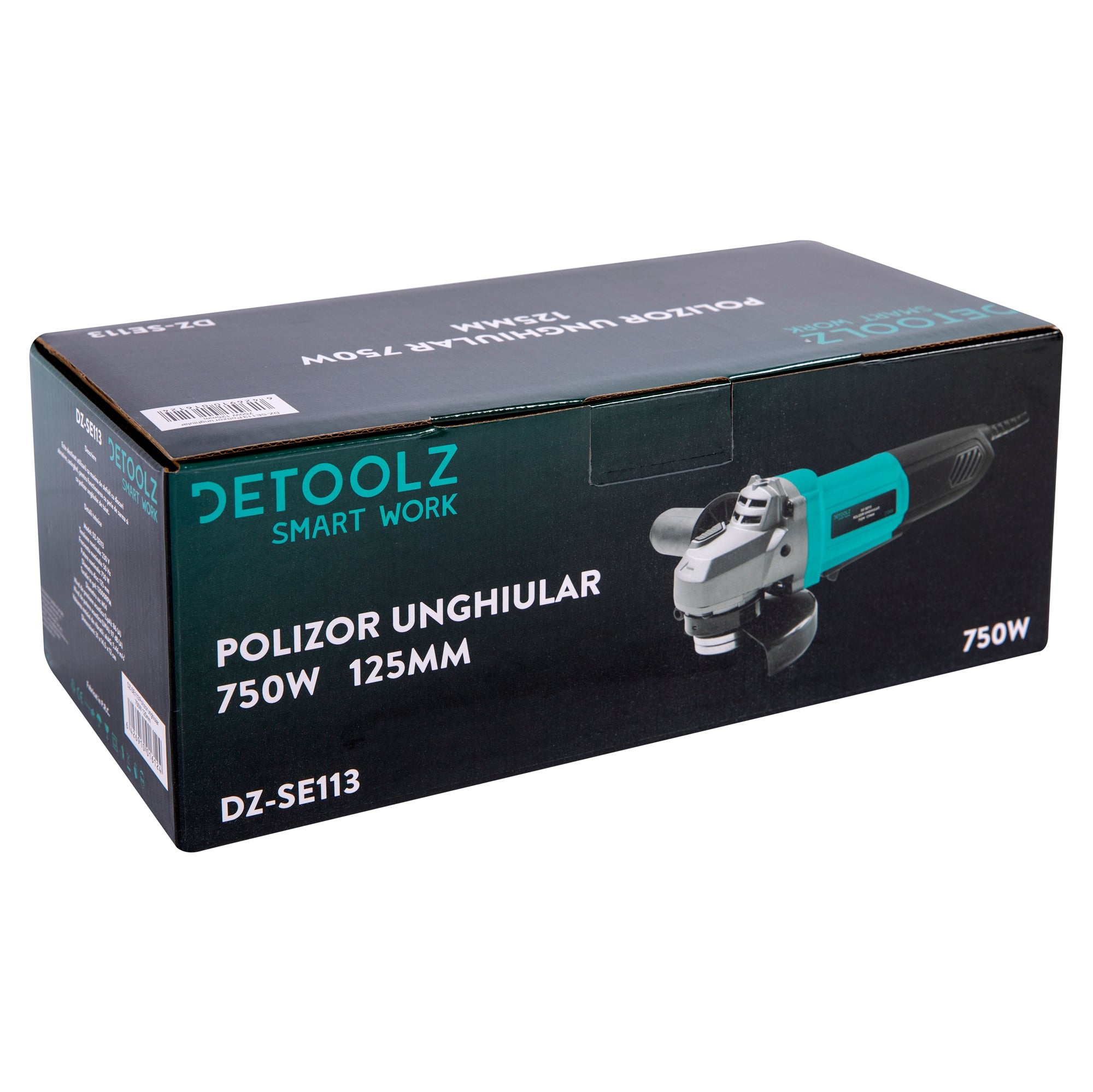POLIZOR FLEX UNGHIULAR  750W 125MM DETOOLZ