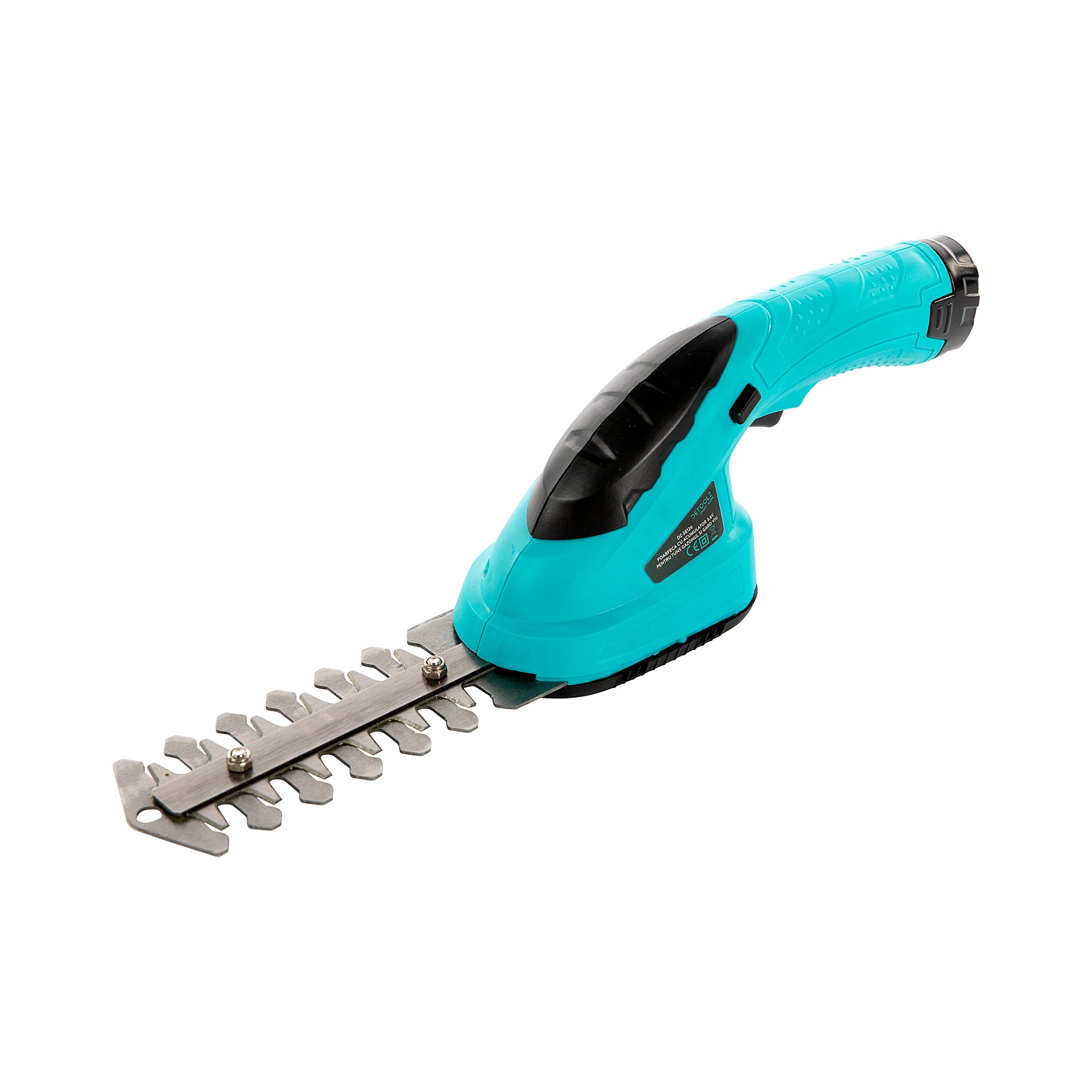 FOARFECA CU ACUMULATOR PENTRU TUNS GARD VIU CU MANER TELESCOPIC DETASABIL 3.6V DETOOLZ