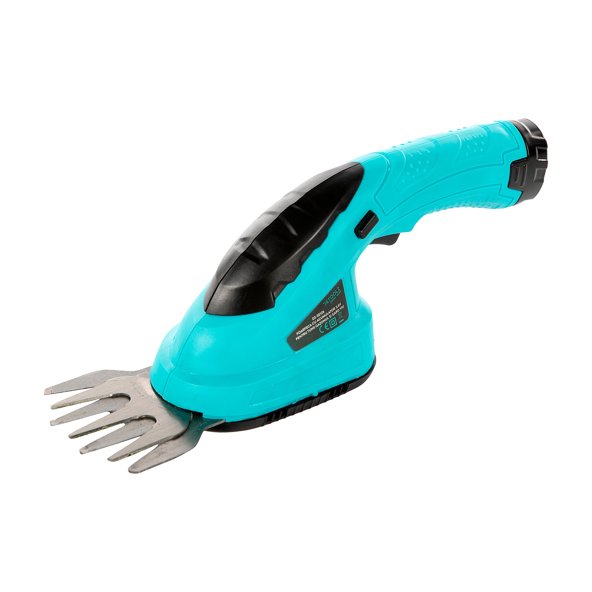 FOARFECA CU ACUMULATOR PENTRU TUNS GARD VIU CU MANER TELESCOPIC DETASABIL 3.6V DETOOLZ