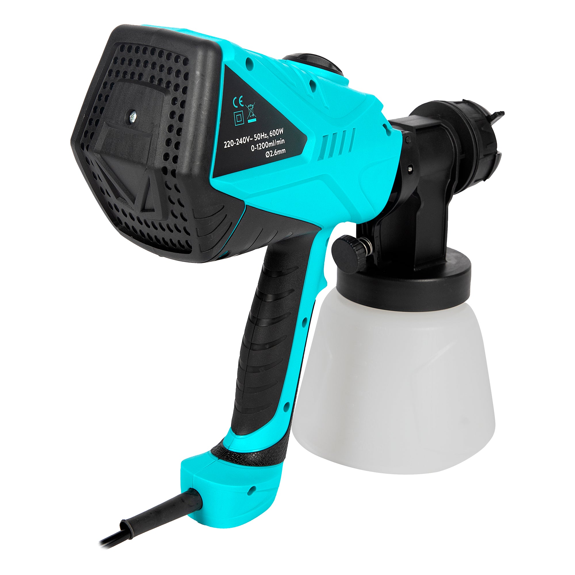PISTOL DE VOPSIT ELECTRIC 600W 1200ML DETOOLZ