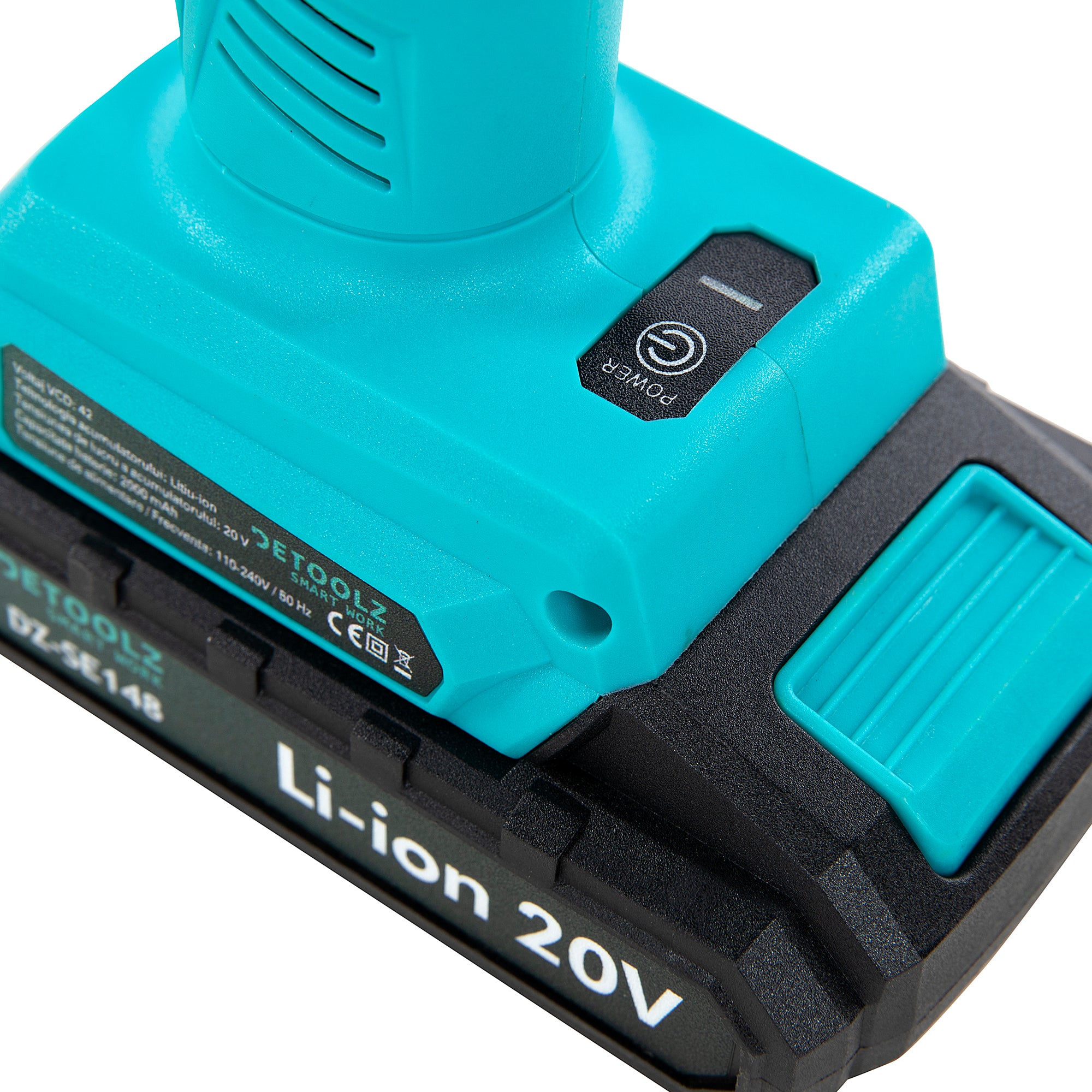 FOARFECA DE GRADINA CU ACUMULATOR 20V 2AH DETOOLZ