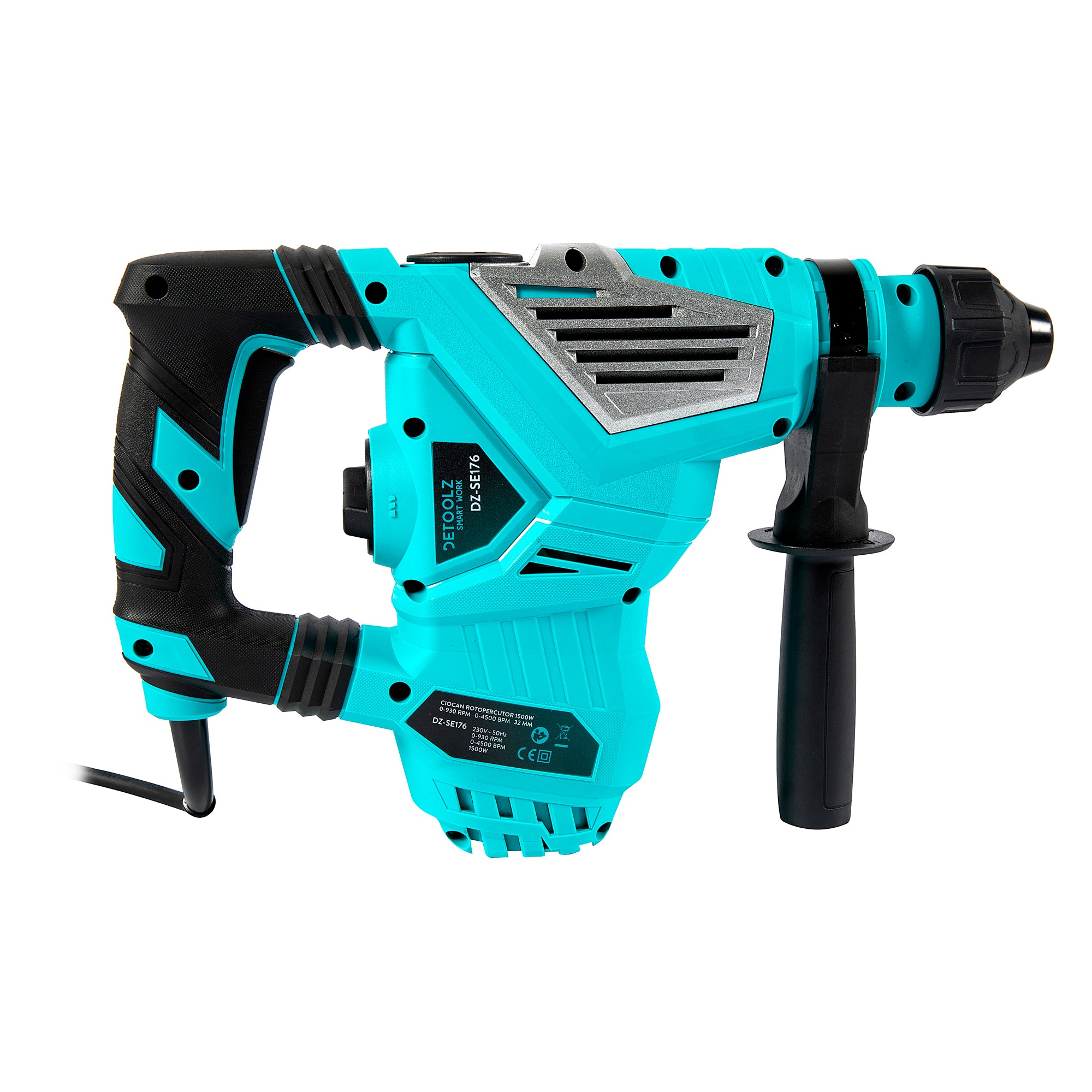 CIOCAN ROTOPERCUTOR DETOOLZ 1500W 930RPM 5 VITEZE 32MM