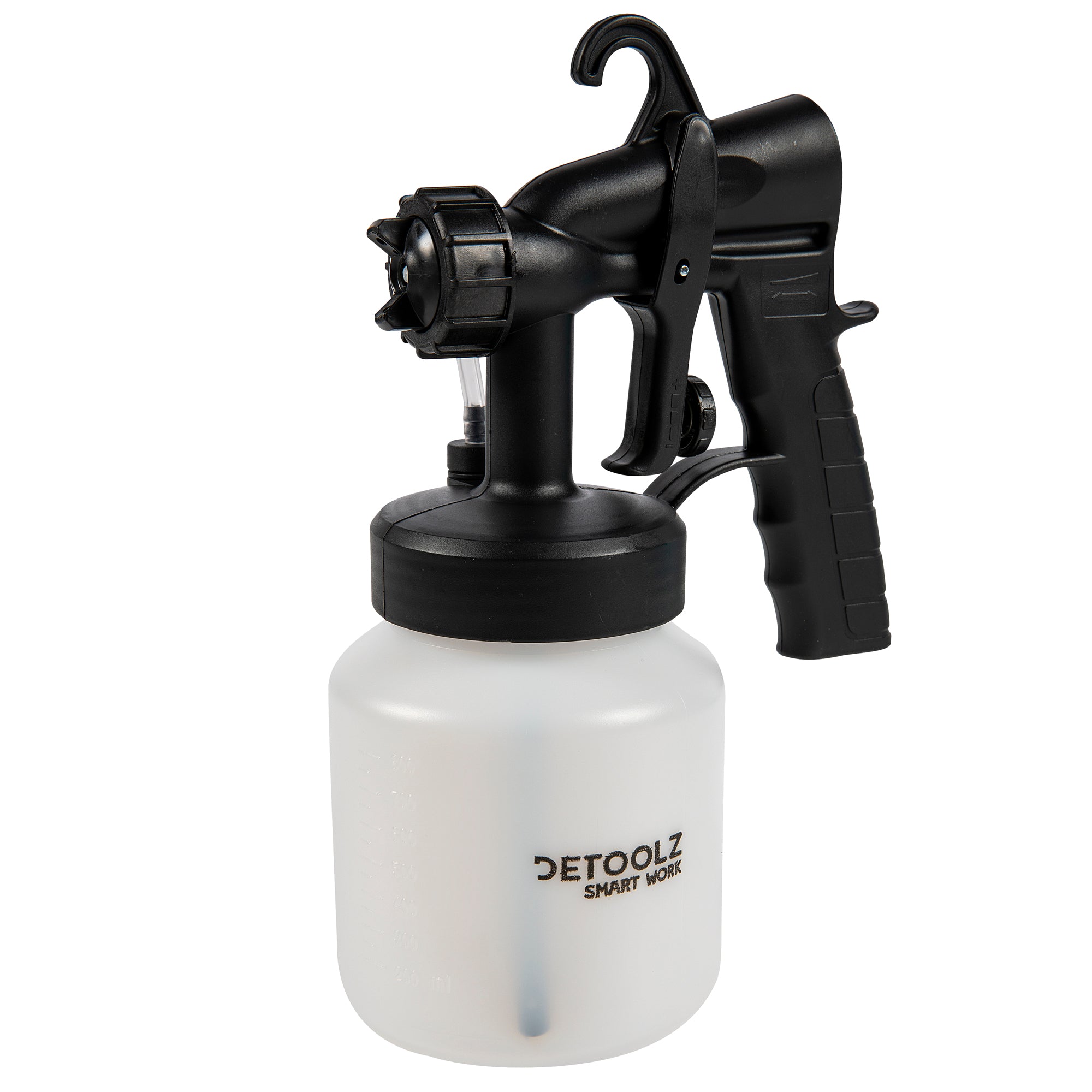 KIT PISTOL DE VOPSIT ELECTRIC 650W + COMPRESSOR DETOOLZ
