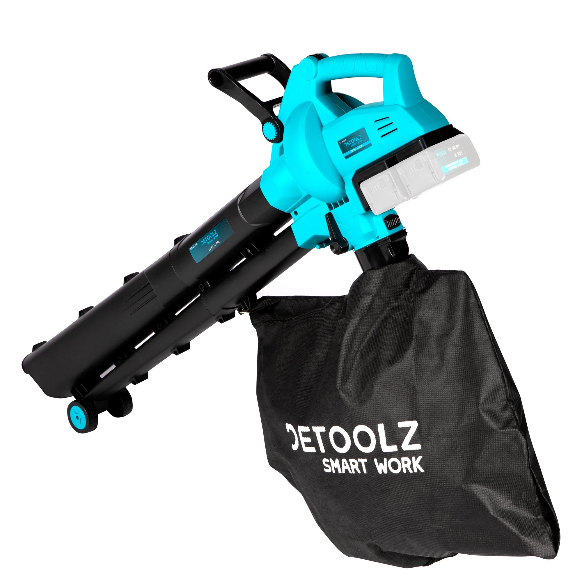 SUFLANTA ASPIRATOR PE ACUMULATORI 18V SAC 40L 210KM/ORA DETOOLZ