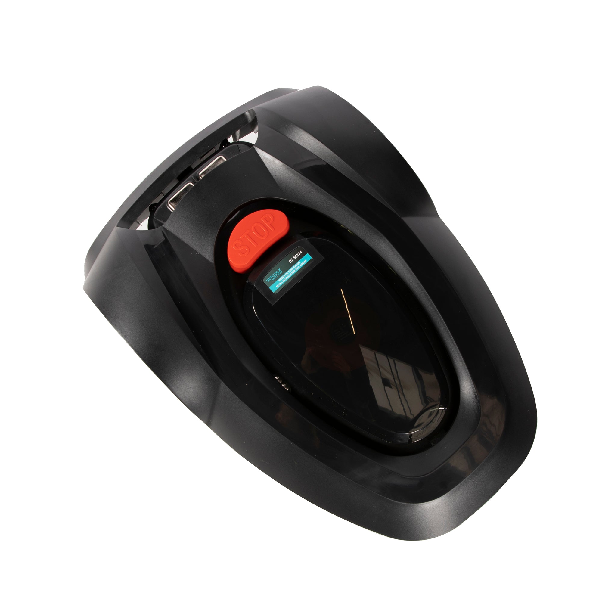 ROBOT DE TUNS GAZON LATIME TAIERE 18CM SUPRAFATA TAIERE 600MP ACUMULATOR 2AH DETOOLZ