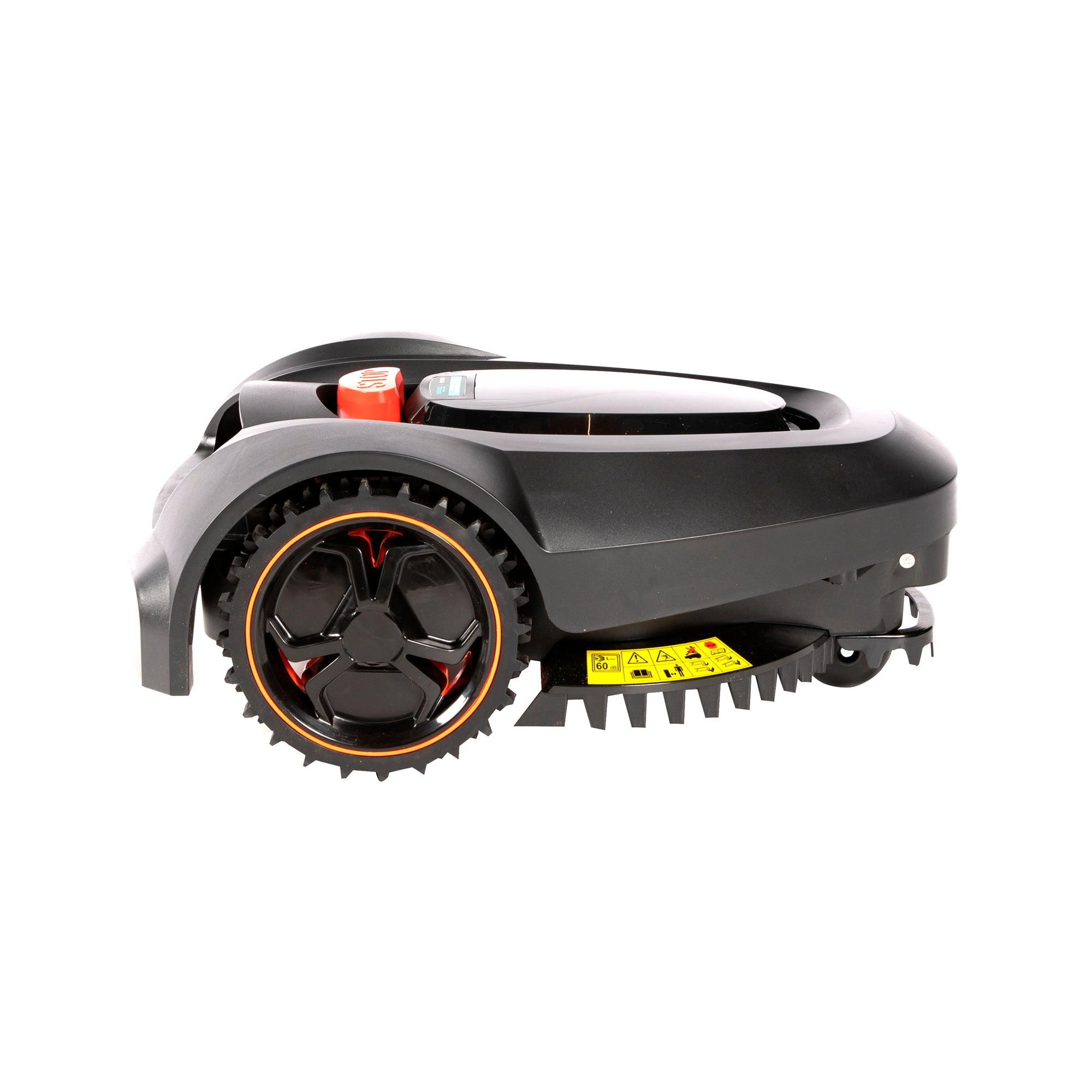 ROBOT DE TUNS GAZON LATIME TAIERE 18CM SUPRAFATA TAIERE 600MP ACUMULATOR 2AH DETOOLZ