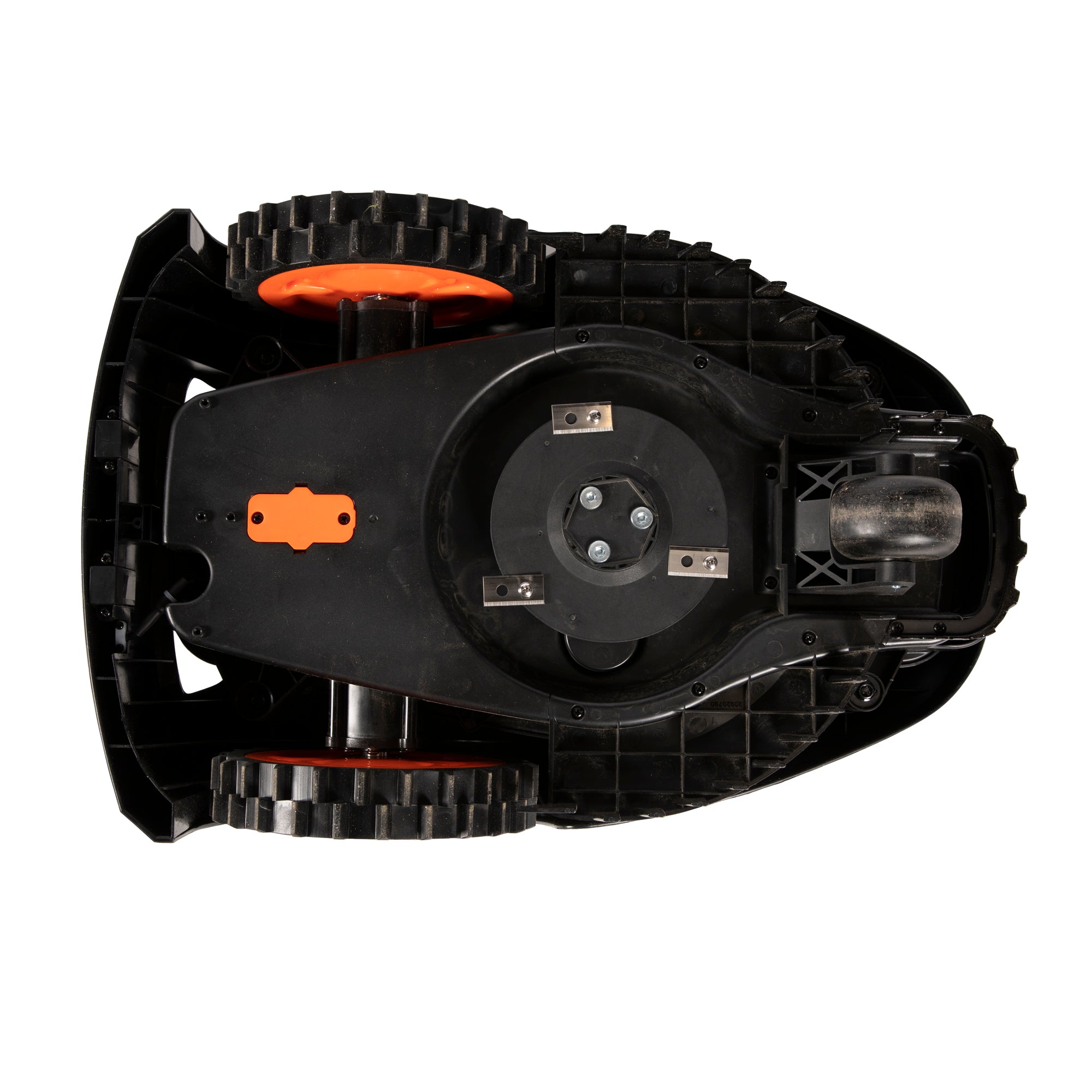 ROBOT DE TUNS GAZON LATIME TAIERE 18CM SUPRAFATA TAIERE 600MP ACUMULATOR 2AH DETOOLZ