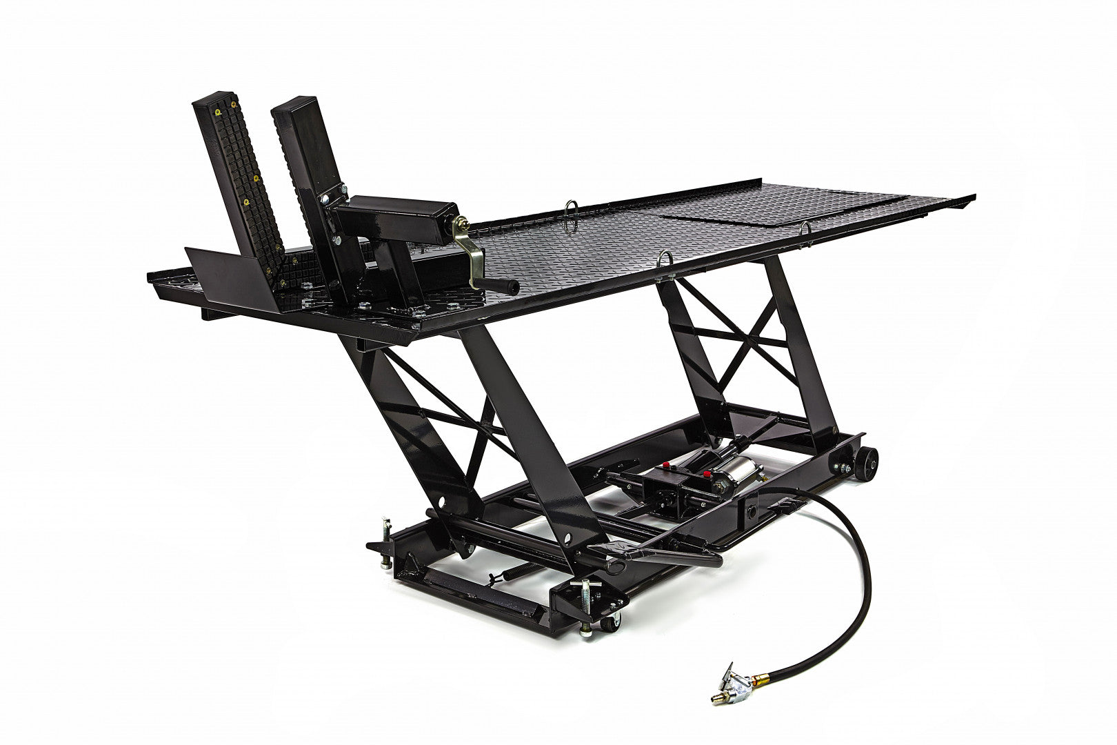 ELEVATOR HIDRO-PNEUMATIC MOTOCICLETE 450KG BLACK/NEGRU