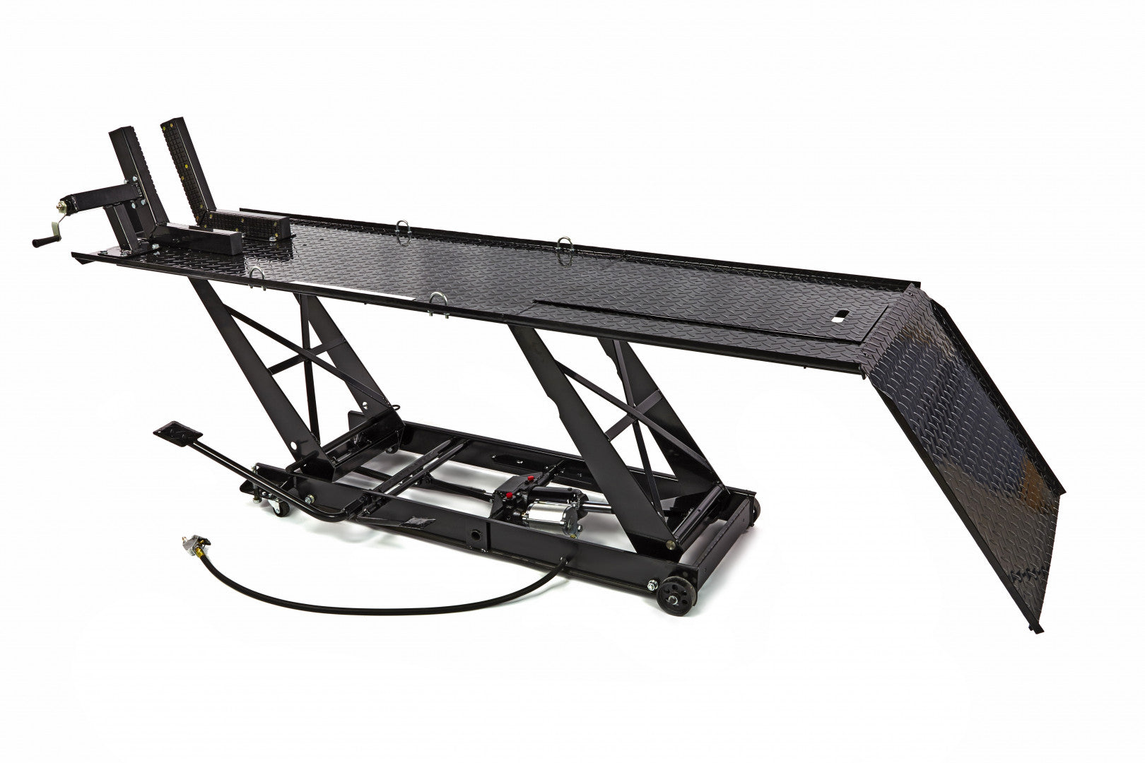 ELEVATOR HIDRO-PNEUMATIC MOTOCICLETE 450KG BLACK/NEGRU