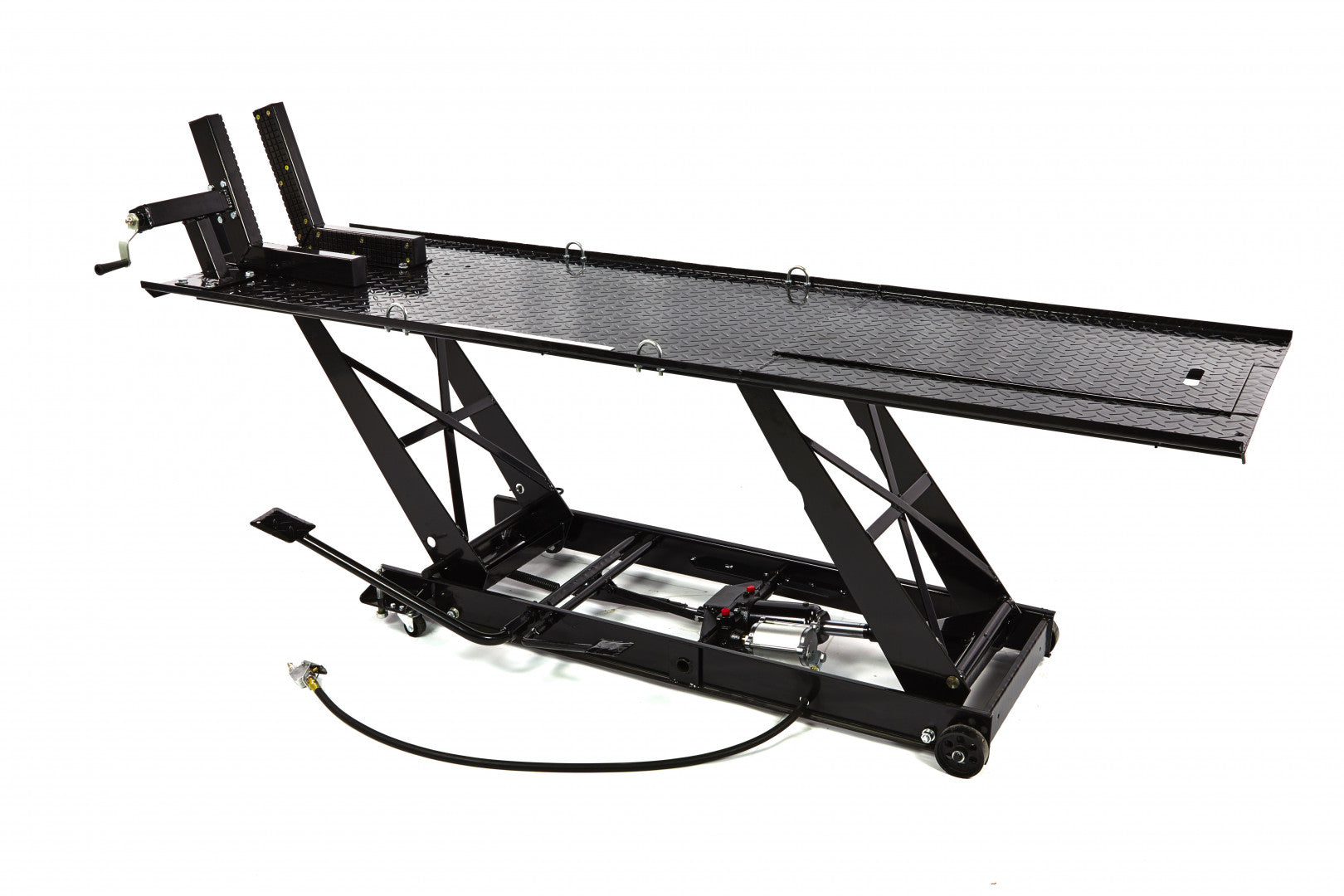 ELEVATOR HIDRO-PNEUMATIC MOTOCICLETE 450KG BLACK/NEGRU