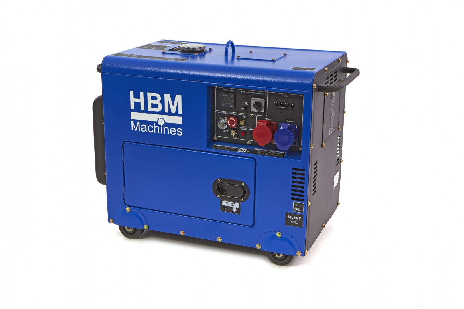 GENERATOR SILENTIOS DE CURENT PE DIESEL 7900W HBM