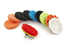 SET REZERVE BURETI HBM PENTRU MASINA DE POLISAT 150MM 12 PIESE