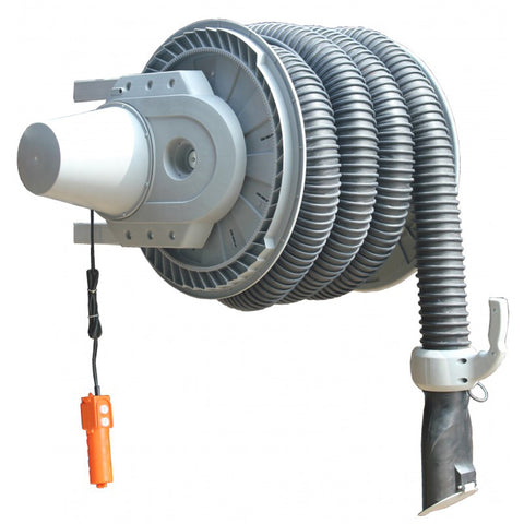 TAMBUR FURTUN DE EVACUARE GAZE ESAPAMENT FARA VENTILATOR PRO ACTIONARE ELECTRICA 8M 100MM