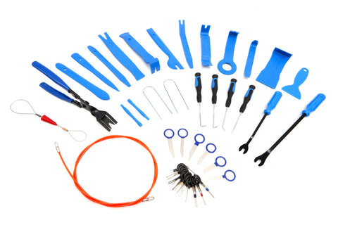 ﻿TRUSA DEMONTAT RADIO - TAPITERII - ORNAMENTE SI CLEME AUTO - 42 PIESE HBM