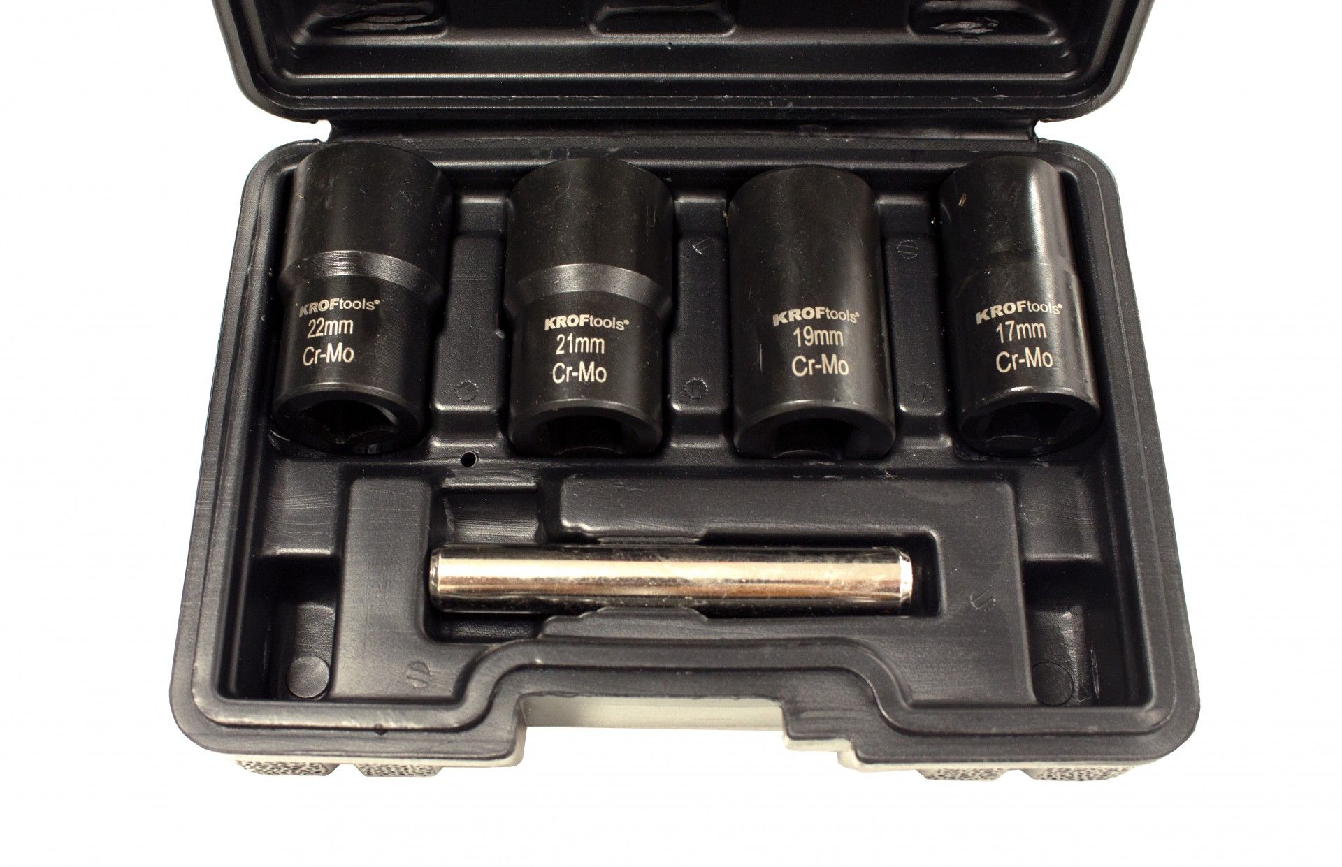 SET TUBULARE EXTRACTOARE DE SURUBURI 1/2 5 PIESE 17-22MM KROFTOOLS