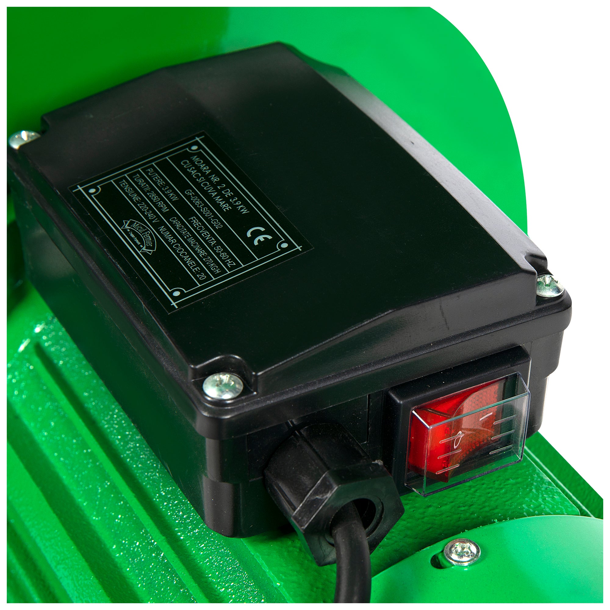 MOARA ELECTRICA CU SAC SI CUVA MARE 3.9kW