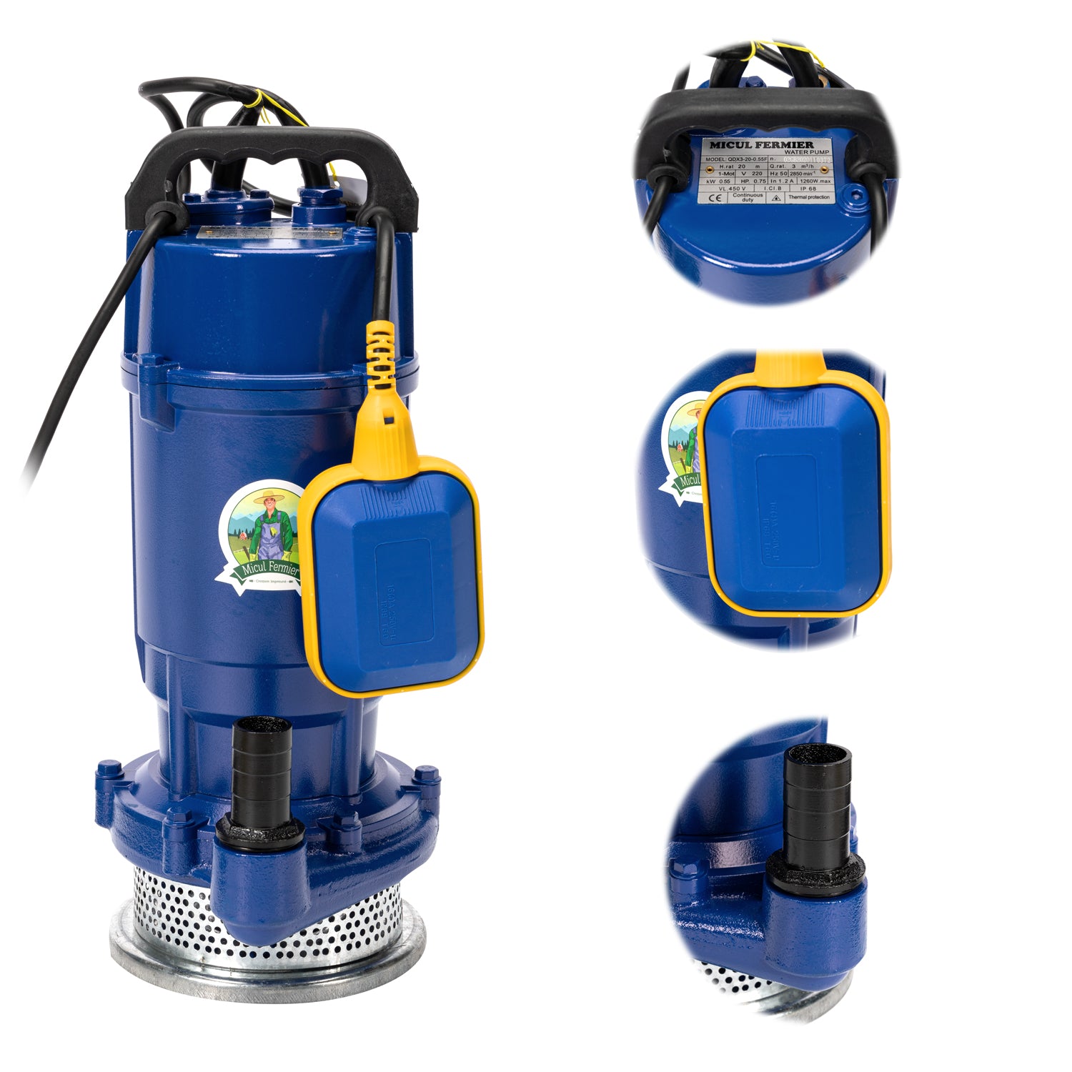 POMPA APA SUBMERSIBILA 550W 65 L/M