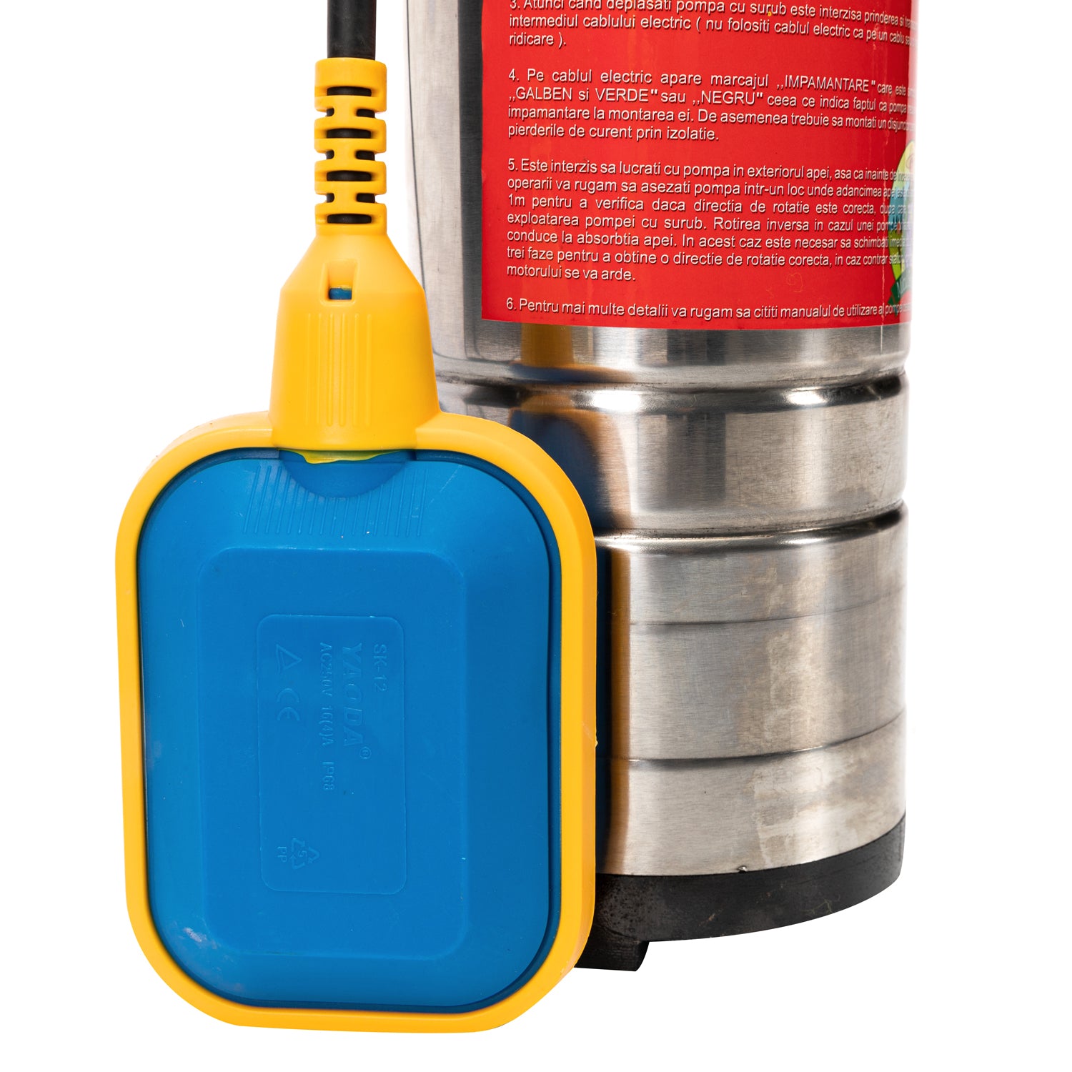 POMPA APA SUBMERSIBILA DE TIP TUN 1.1KW 3.6 M³/H CU PLUTITOR