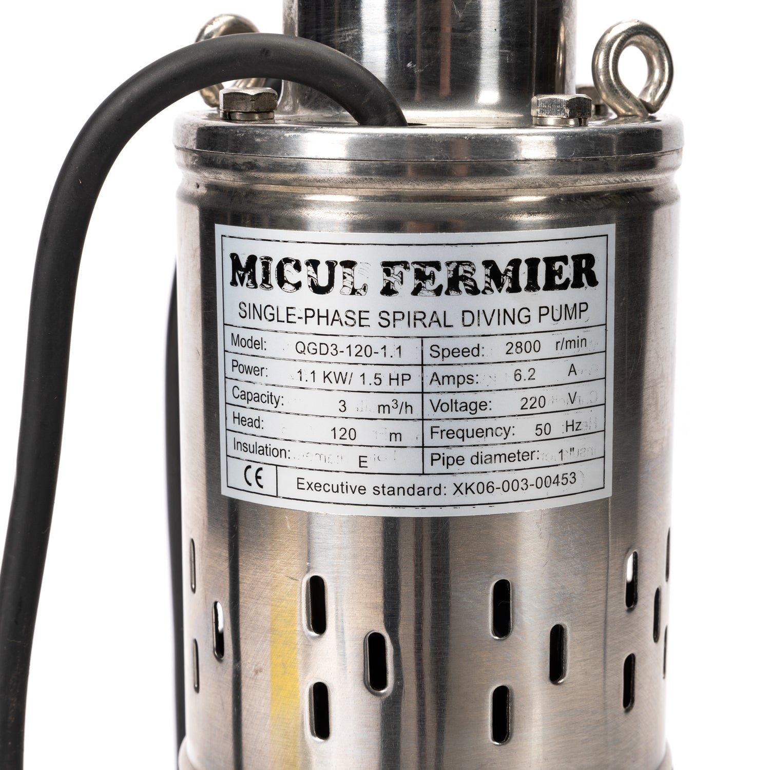 POMPA APA SUBMERSIBILA DE TIP TUN 1.1KW 3.6 M³/H CU PLUTITOR