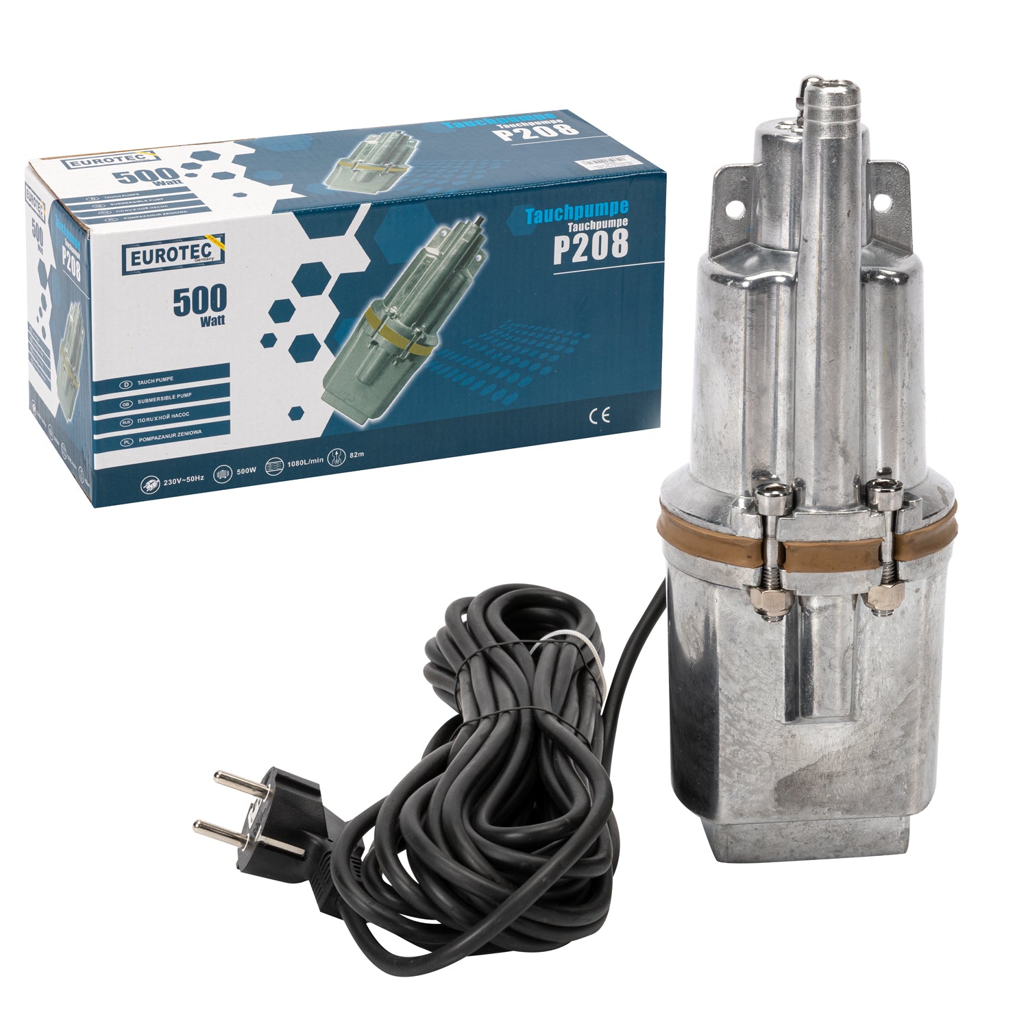 POMPA APA SUBMERSIBILA PE VIBRATII 550W 40L/M