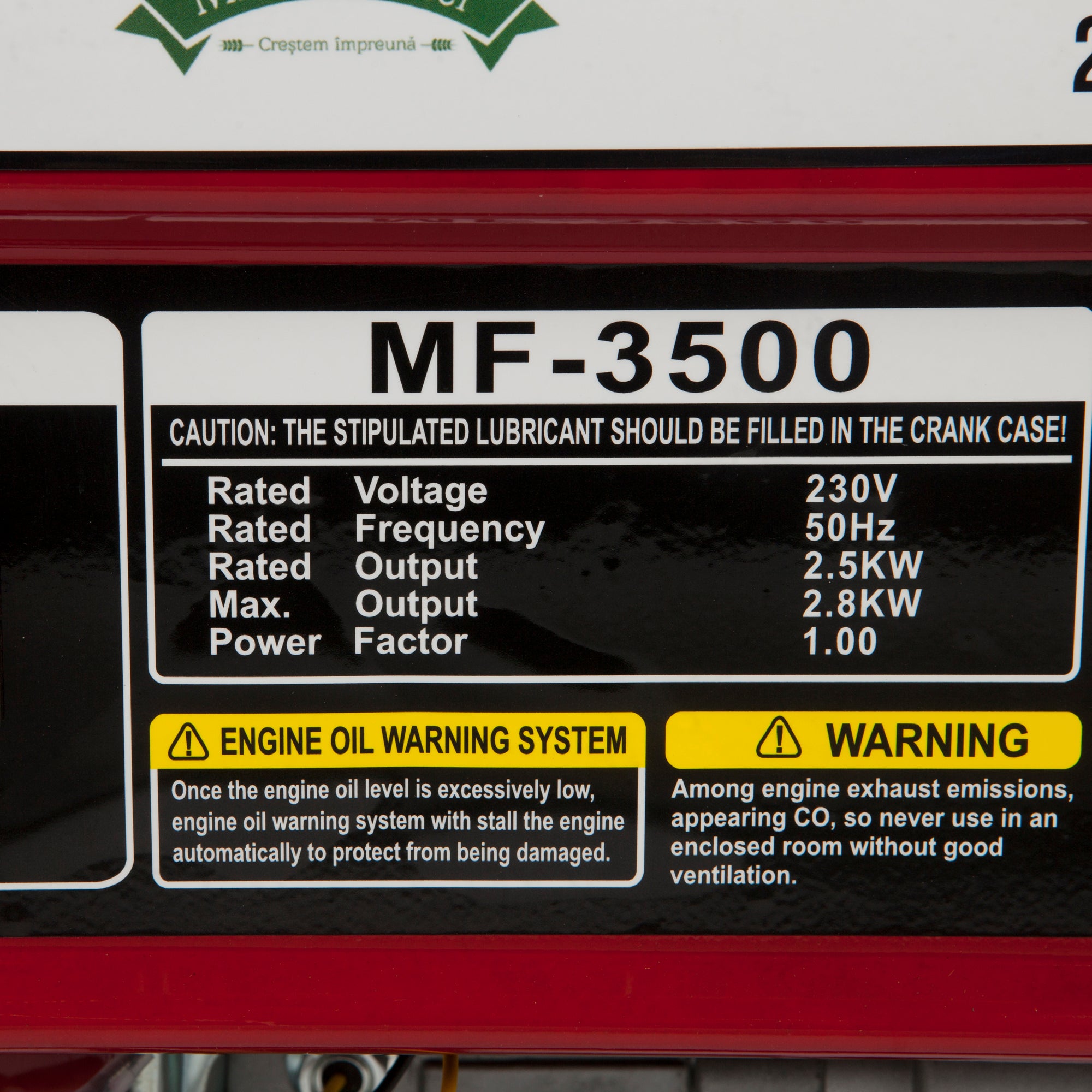 GENERATOR ELECTRIC 2.8KW CU MOTOR PE BENZINA 4CP