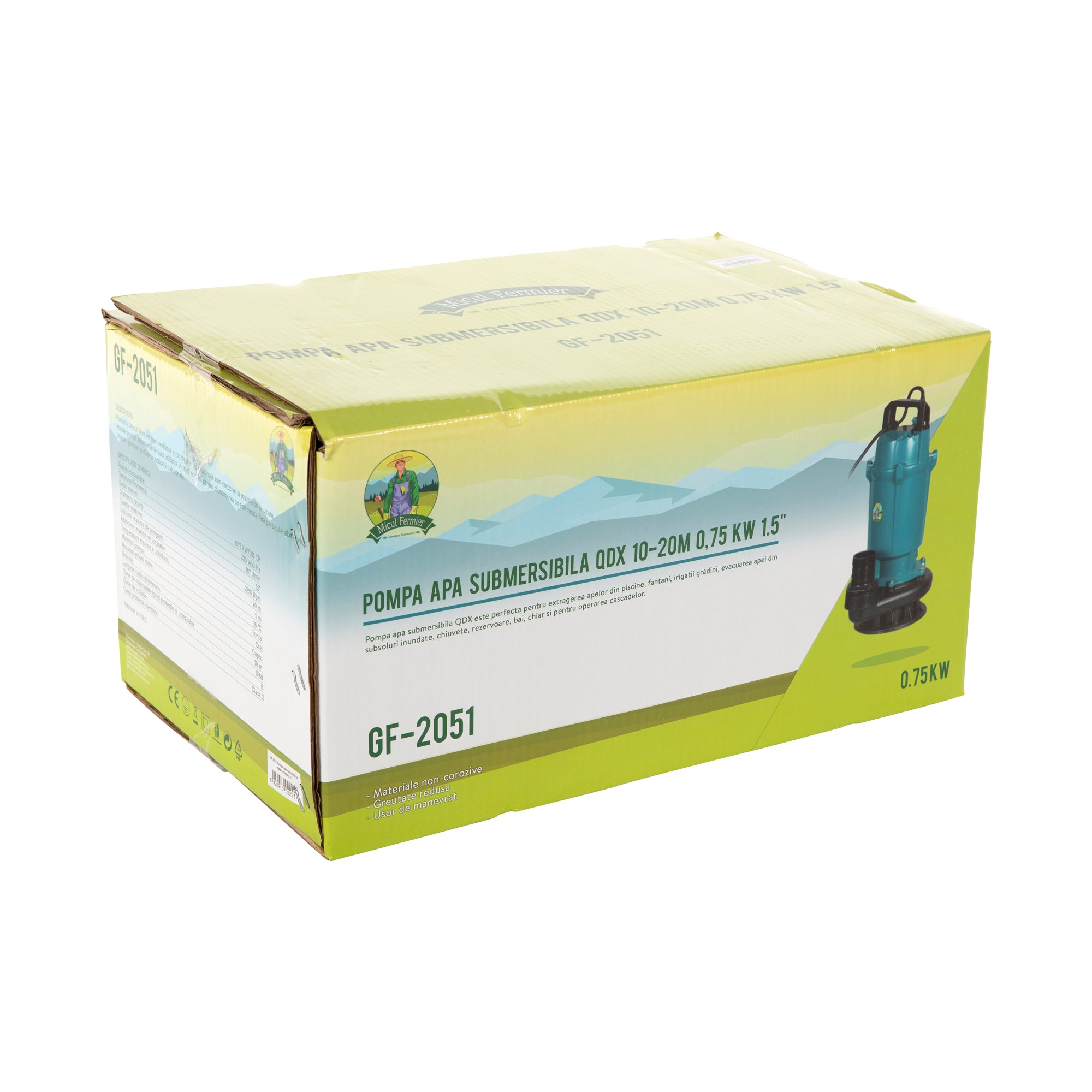 POMPA APA SUBMERSIBILA 750W 167 L/M 1.5"