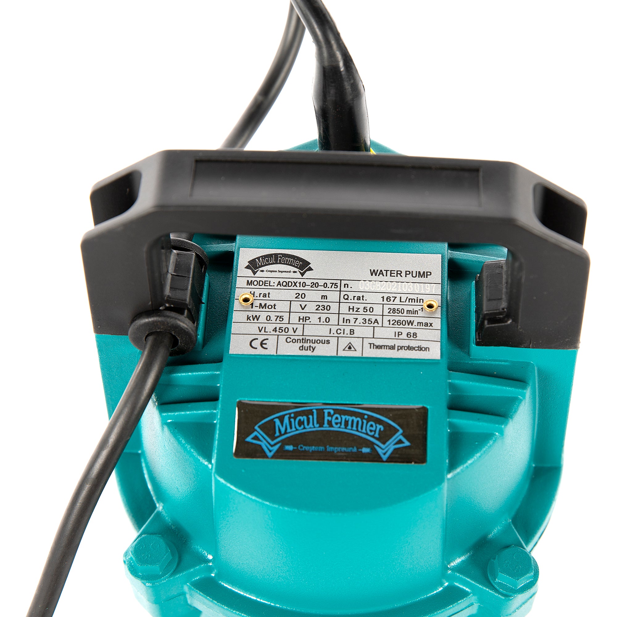 POMPA APA SUBMERSIBILA 750W 167 L/M 1.5"