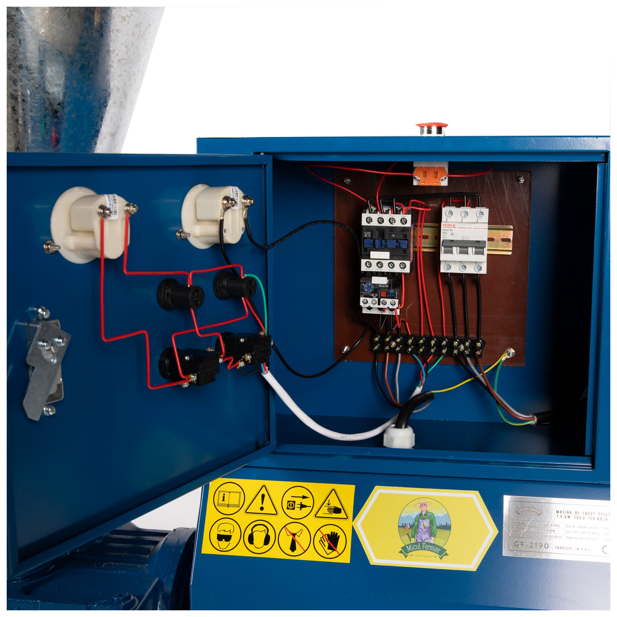 MASINA PROFESIONALA DE FABRICAT PELETI 7.5KW 150 KG/H