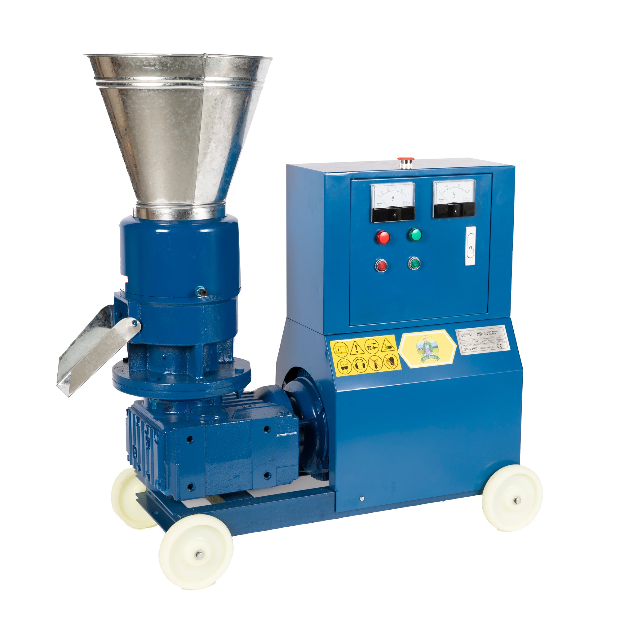 MASINA PROFESIONALA DE FABRICAT PELETI 7.5KW 150 KG/H