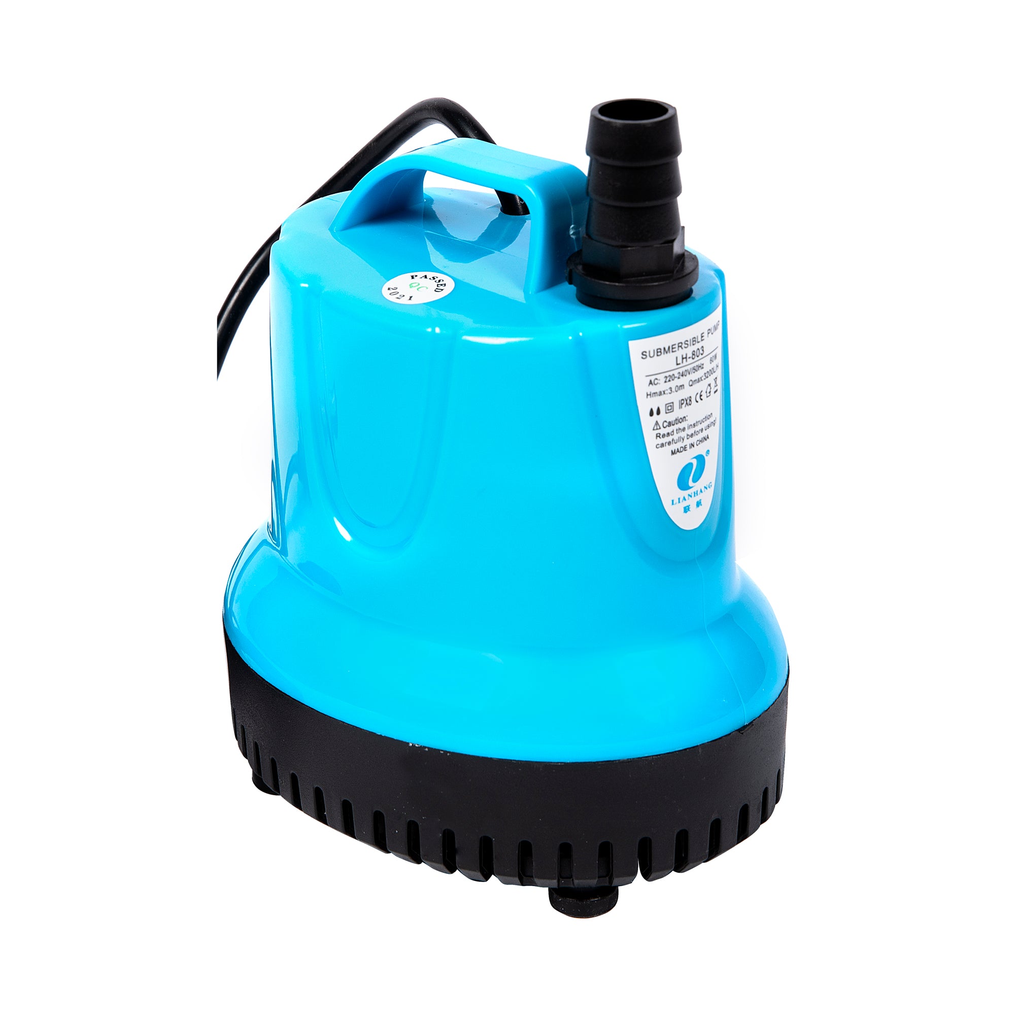 POMPA SUBMERSIBILA PENTRU ACVARIU 60W, DEBIT MAXIM 60L/MIN