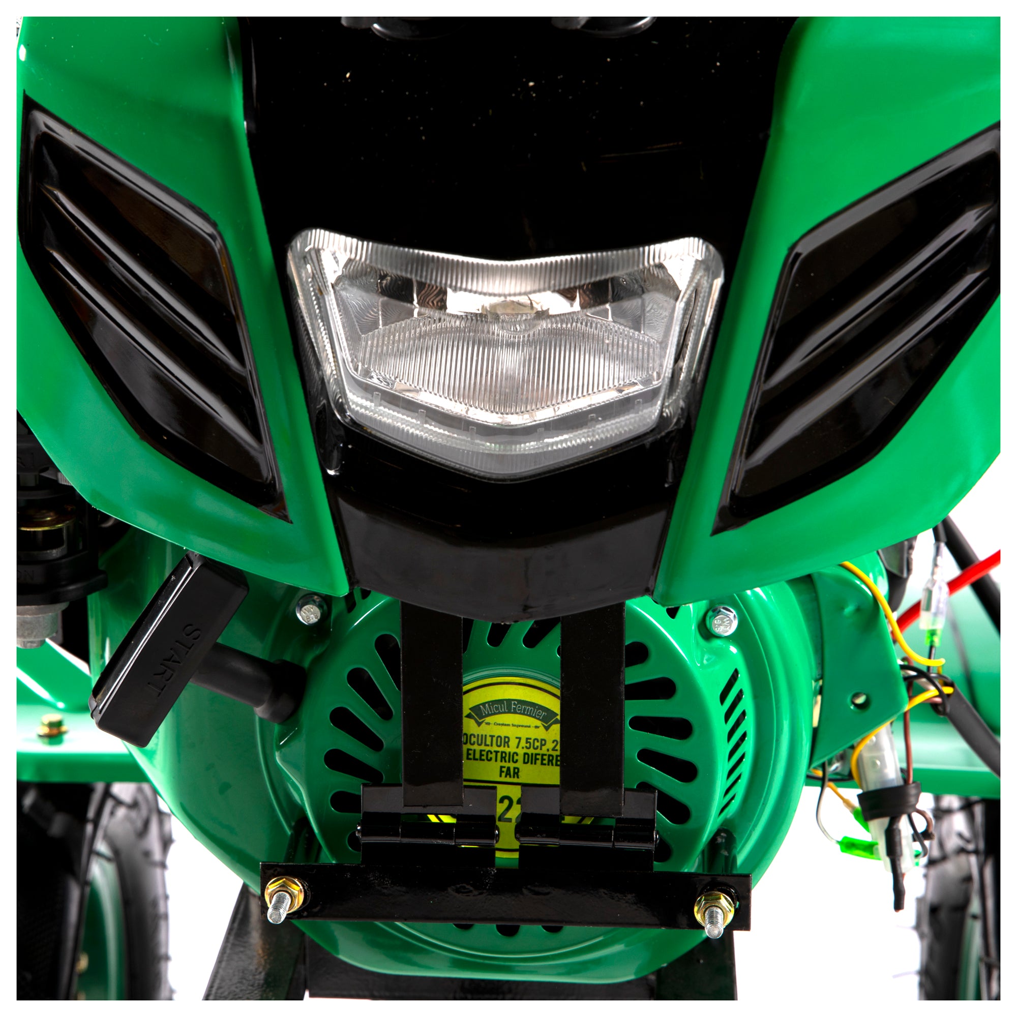 MOTOCULTOR BENZINA 7.5CP 212CC CU START ELECTRIC LAMA 100X36CM