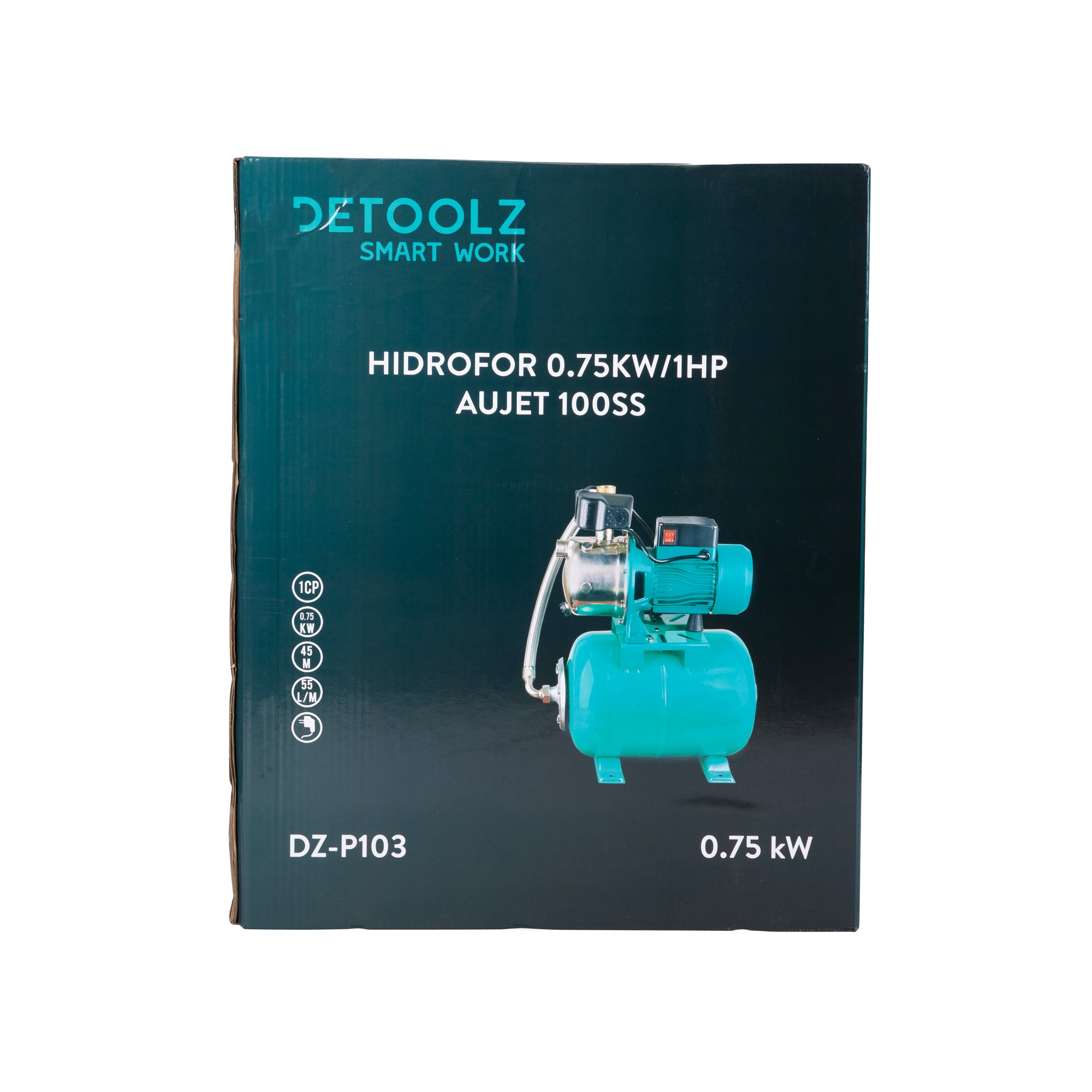 POMPA HIDROFOR CU BOBINAJ CUPRU DETOOLZ P103 750W 3300 L/H