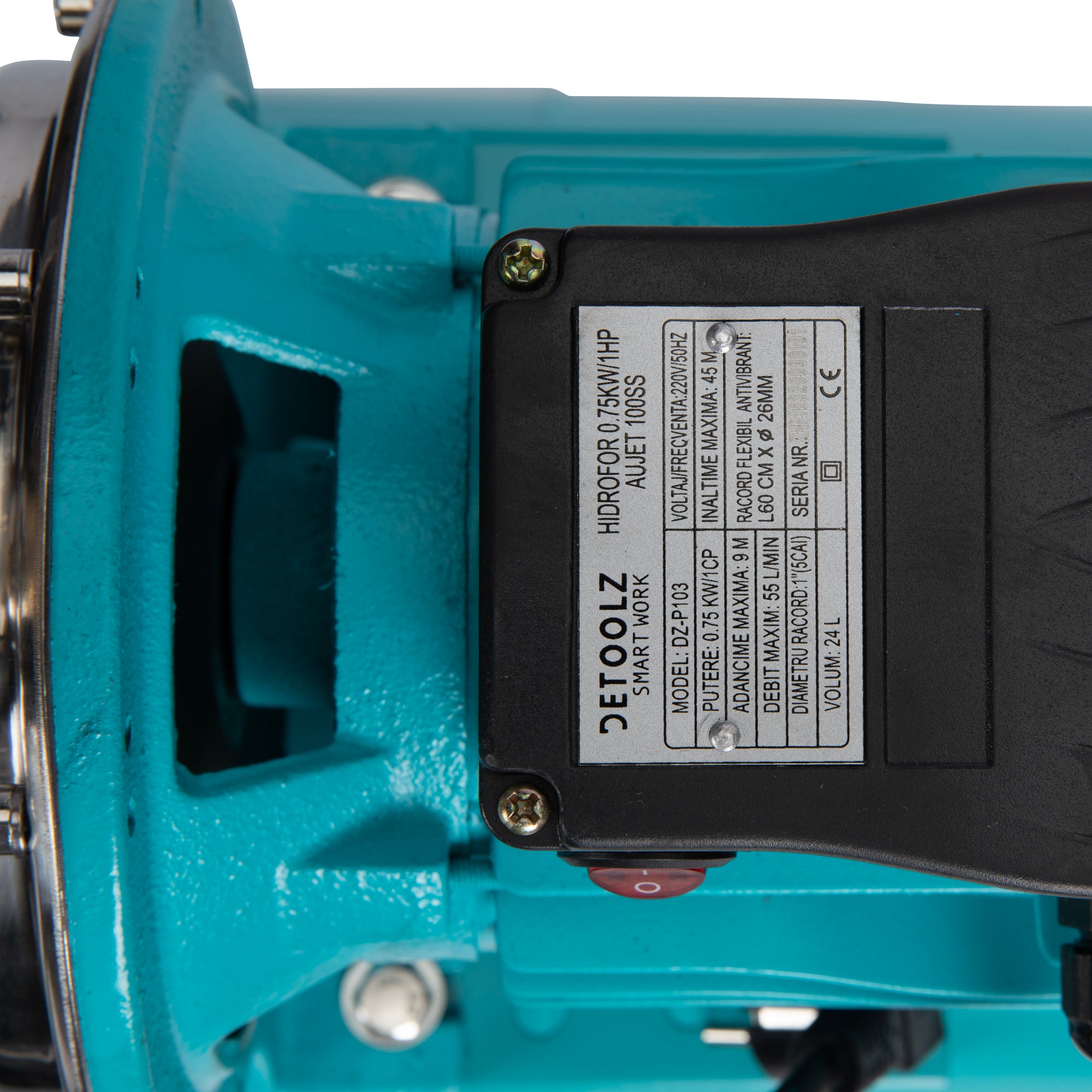 POMPA HIDROFOR CU BOBINAJ CUPRU DETOOLZ P103 750W 3300 L/H
