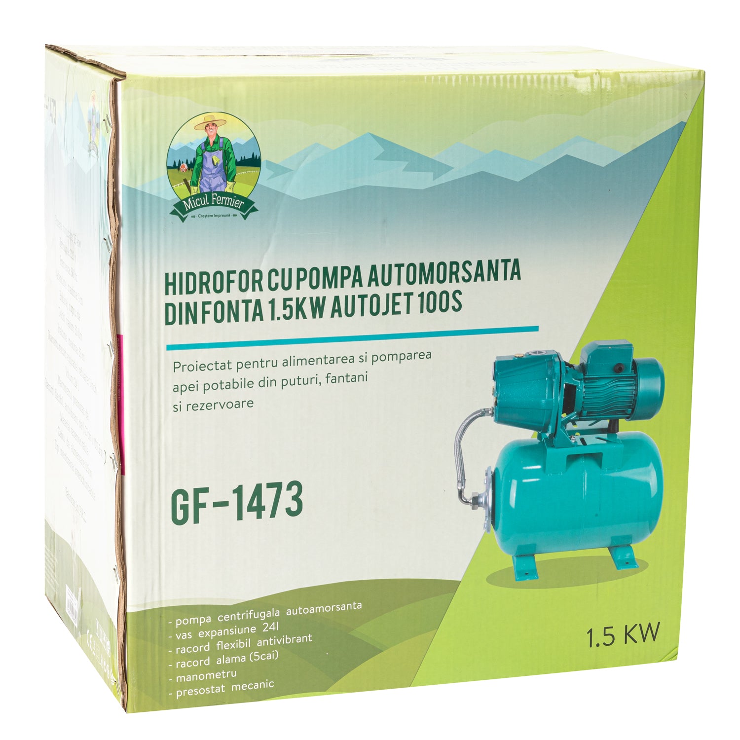POMPA HIDROFOR 1500W 3200L/H