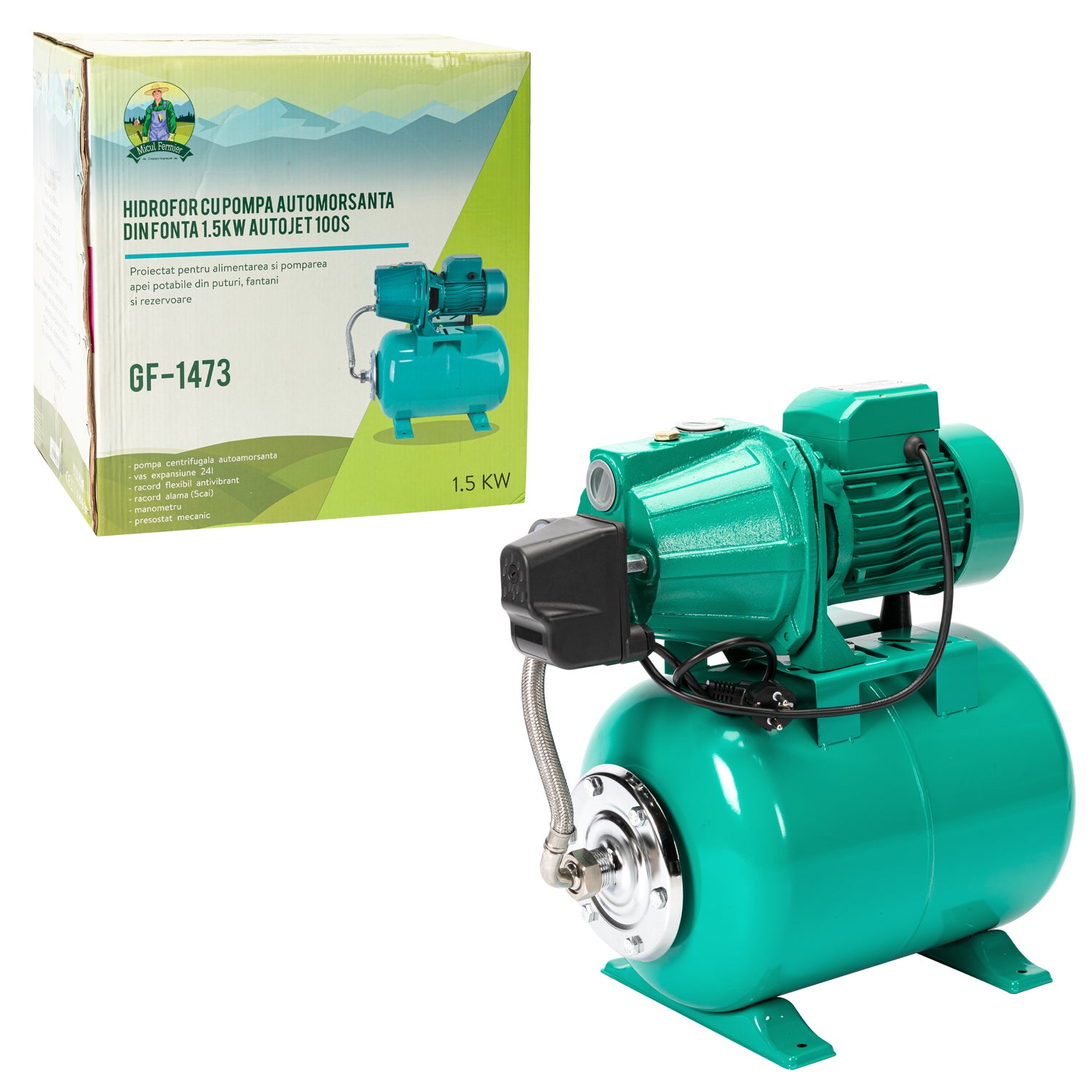 POMPA HIDROFOR 1500W 3200L/H