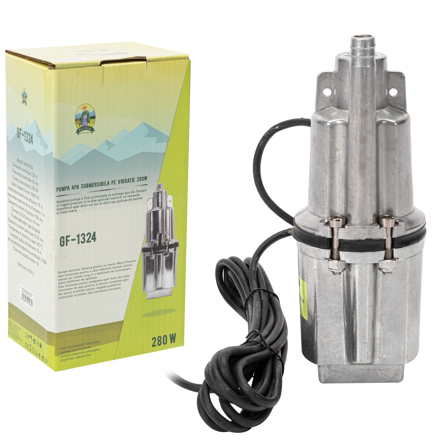 POMPA APA SUBMERSIBILA PE VIBRATII 550W 33L/M