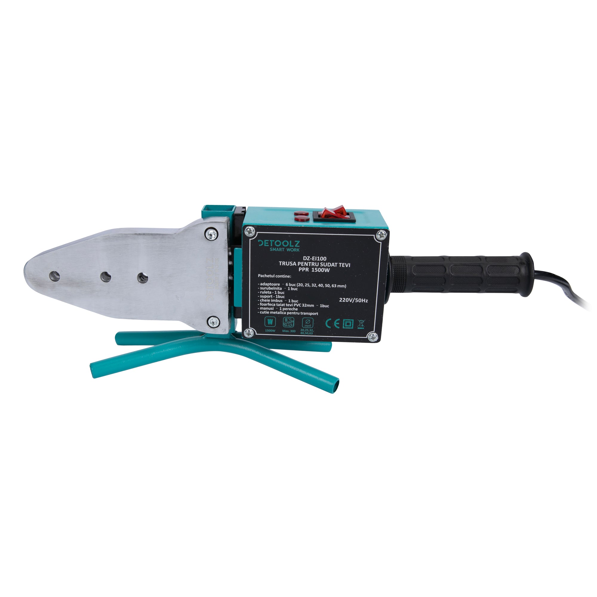 TRUSA PENTRU SUDAT TEVI PPR1500W DETOOLZ