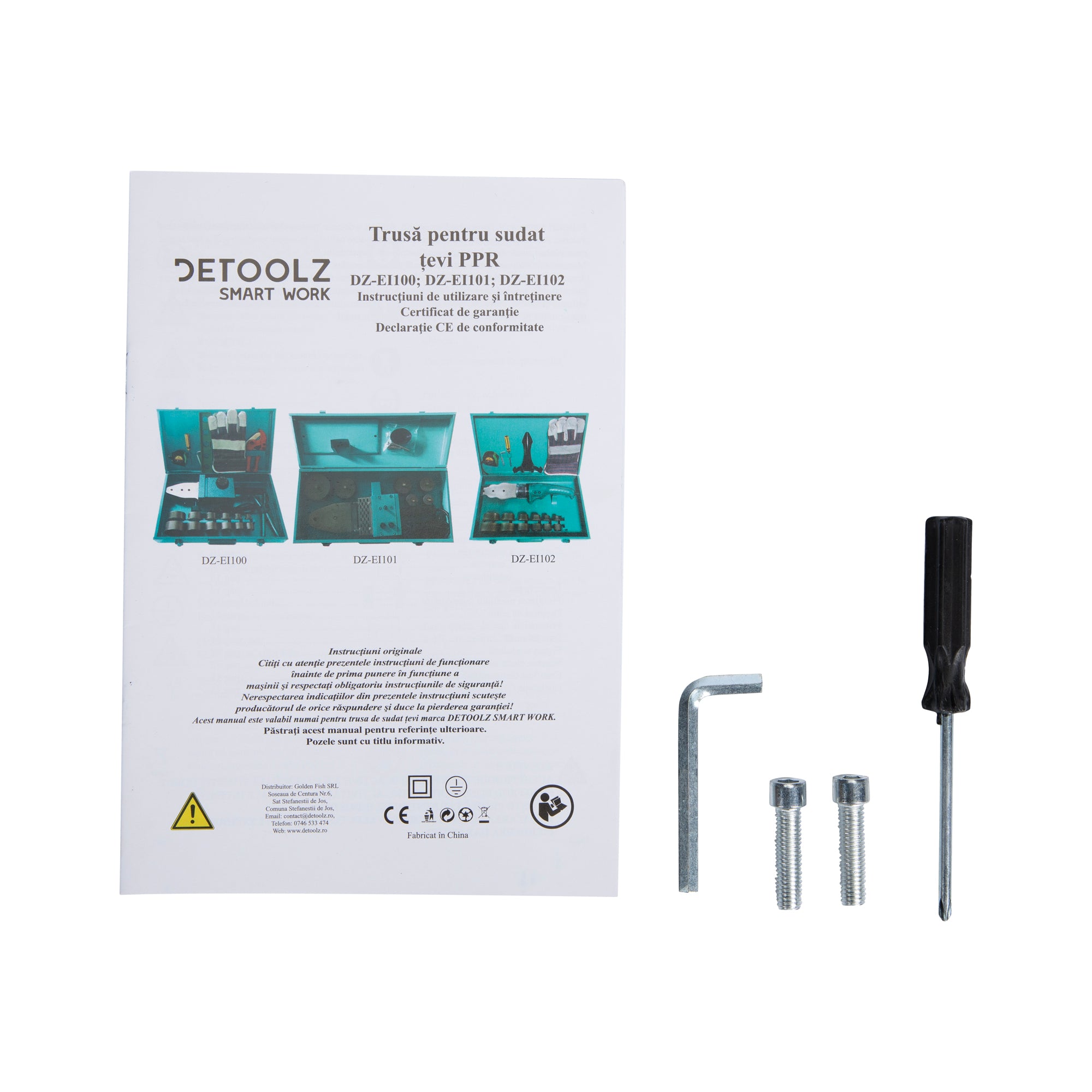 TRUSA PENTRU SUDAT TEVI PPR 600W DETOOLZ