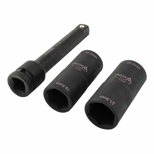 SET TUBULARE DE IMPACT 1/2 PENTRU DEMONTAT ROTII PENTRU FORD