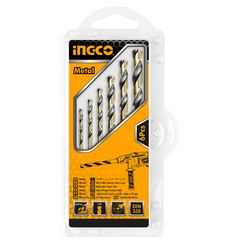 SET 6 BURGHIE HSS 2-8MM X 49-117MM INGCO