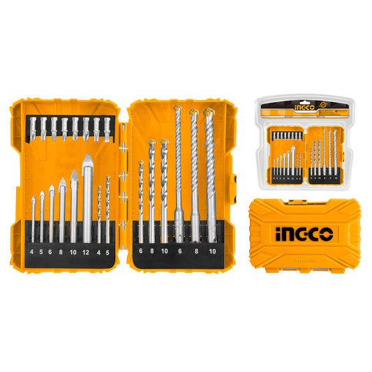 SET BITI SI BURGHIE 22 PIESE INGCO