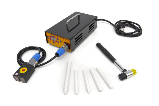 Aparat de incalzire prin inductie pentru reparat indreptat lovituri caroserie auto PDR 10 piese HBM
