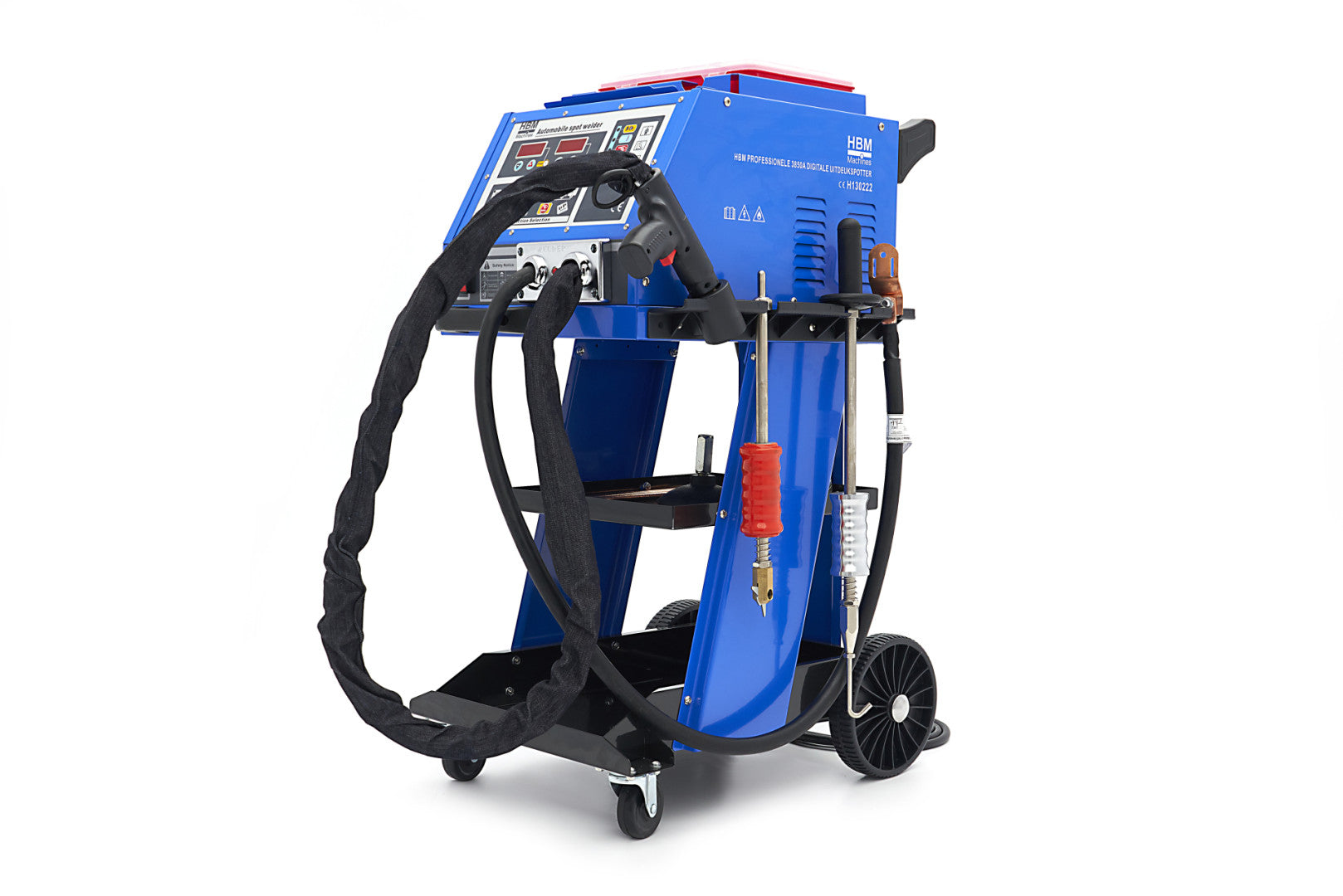 Aparat de tinichigerie pentru indreptat tras tabla spotter digital 3850a HBM