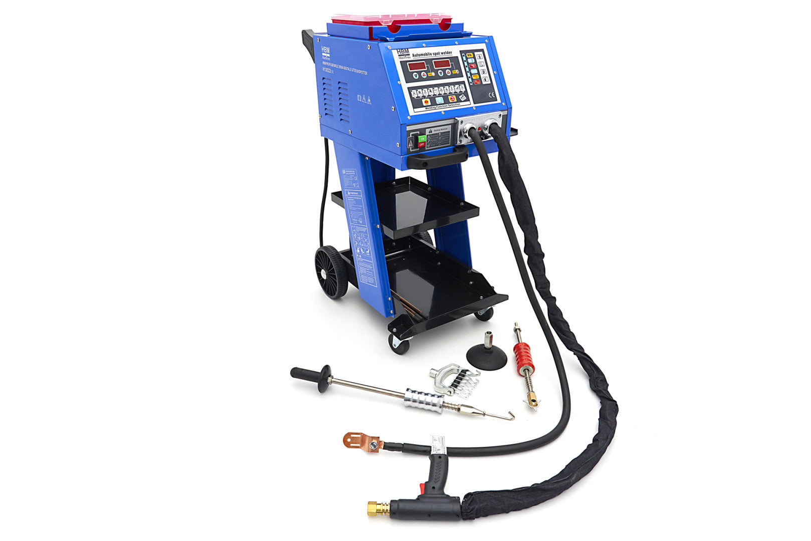 Aparat de tinichigerie pentru indreptat tras tabla spotter digital 3850a HBM