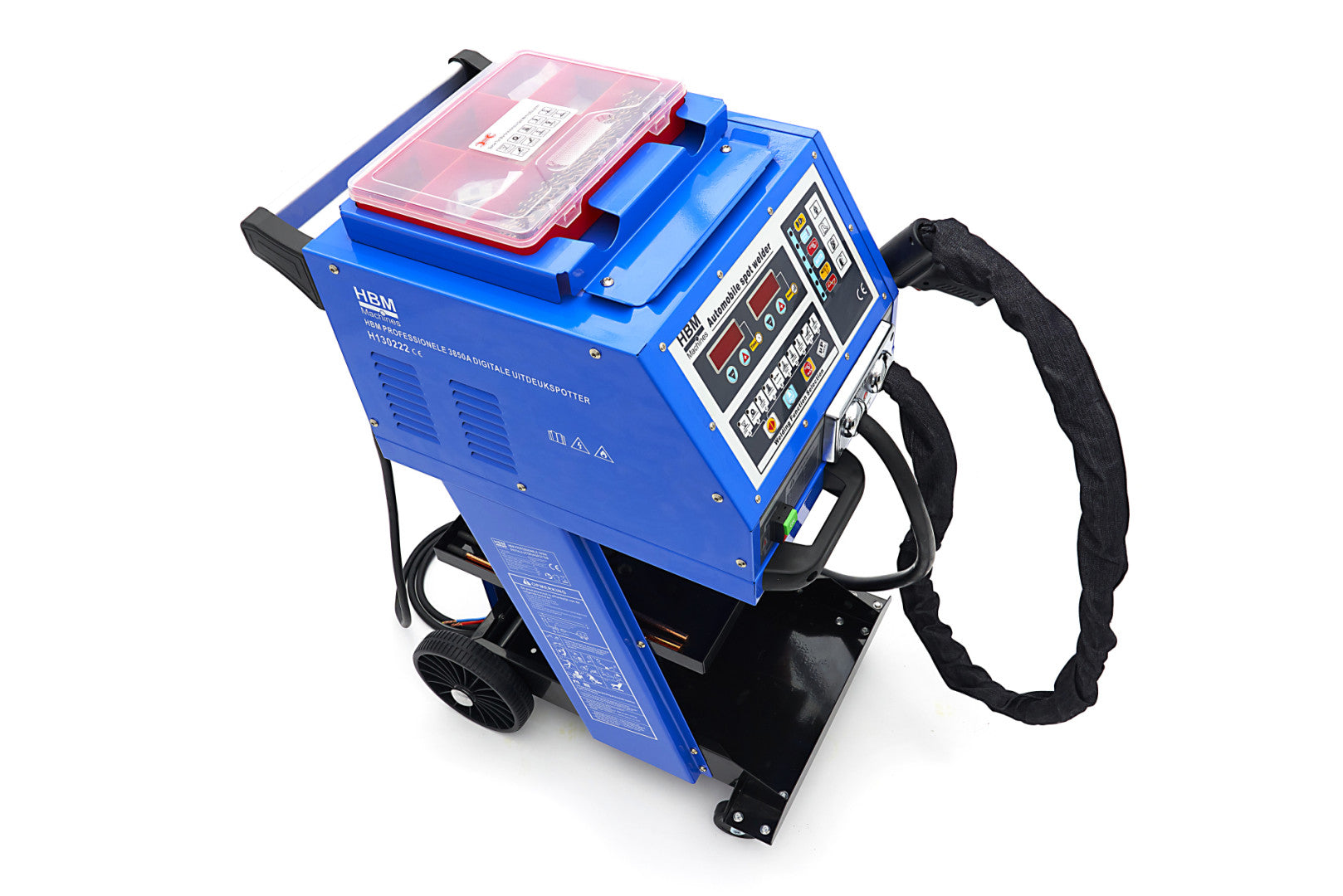 Aparat de tinichigerie pentru indreptat tras tabla spotter digital 3850a HBM
