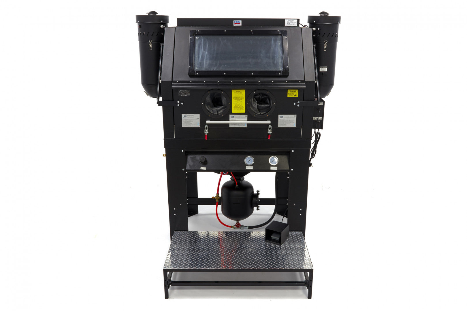 Cabina de sablat cu vacuum 2 aspiratoare SBC 990